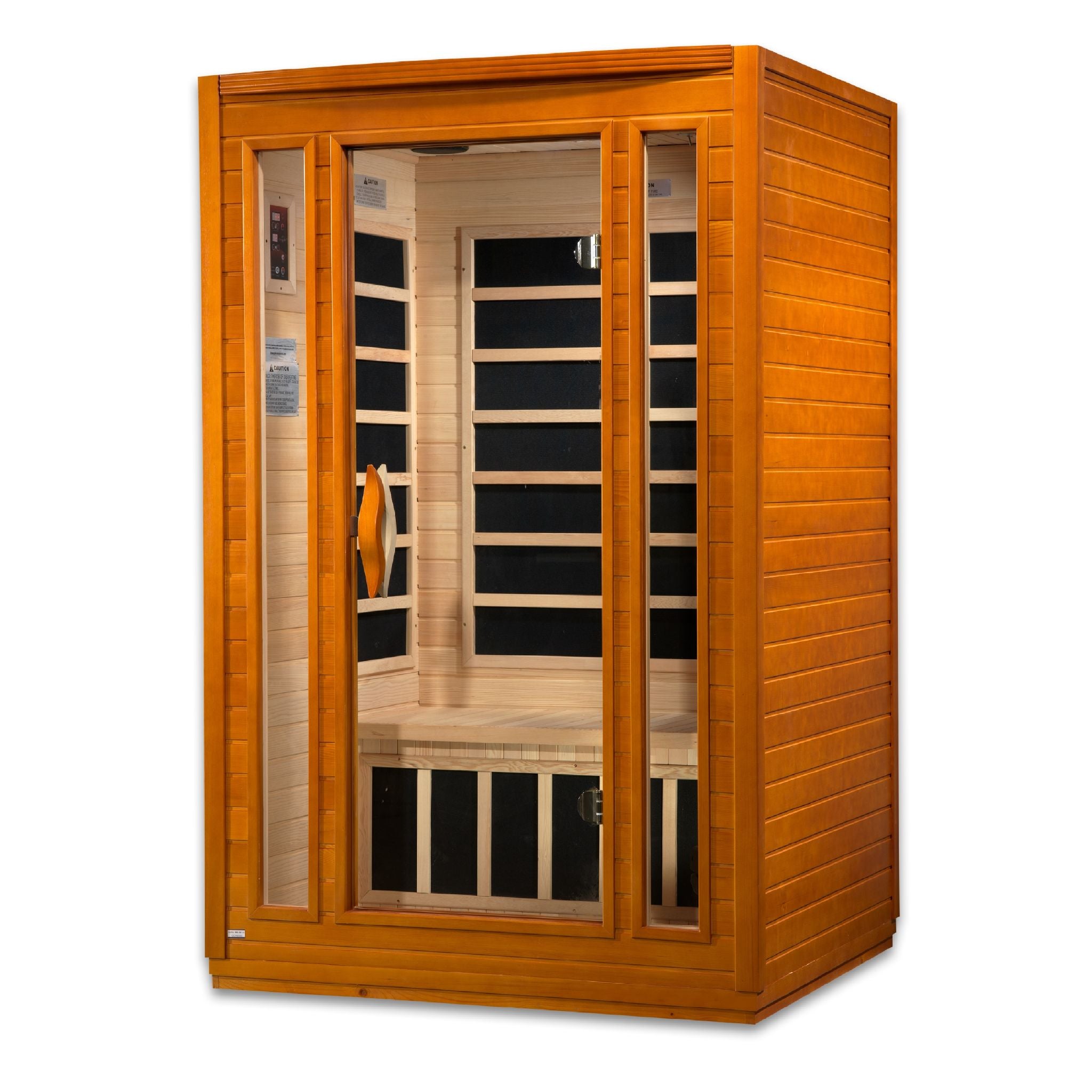 Dynamic San Marino Elite 2 Person Ultra Low EMF FAR Infrared Sauna – Canadian Hemlock