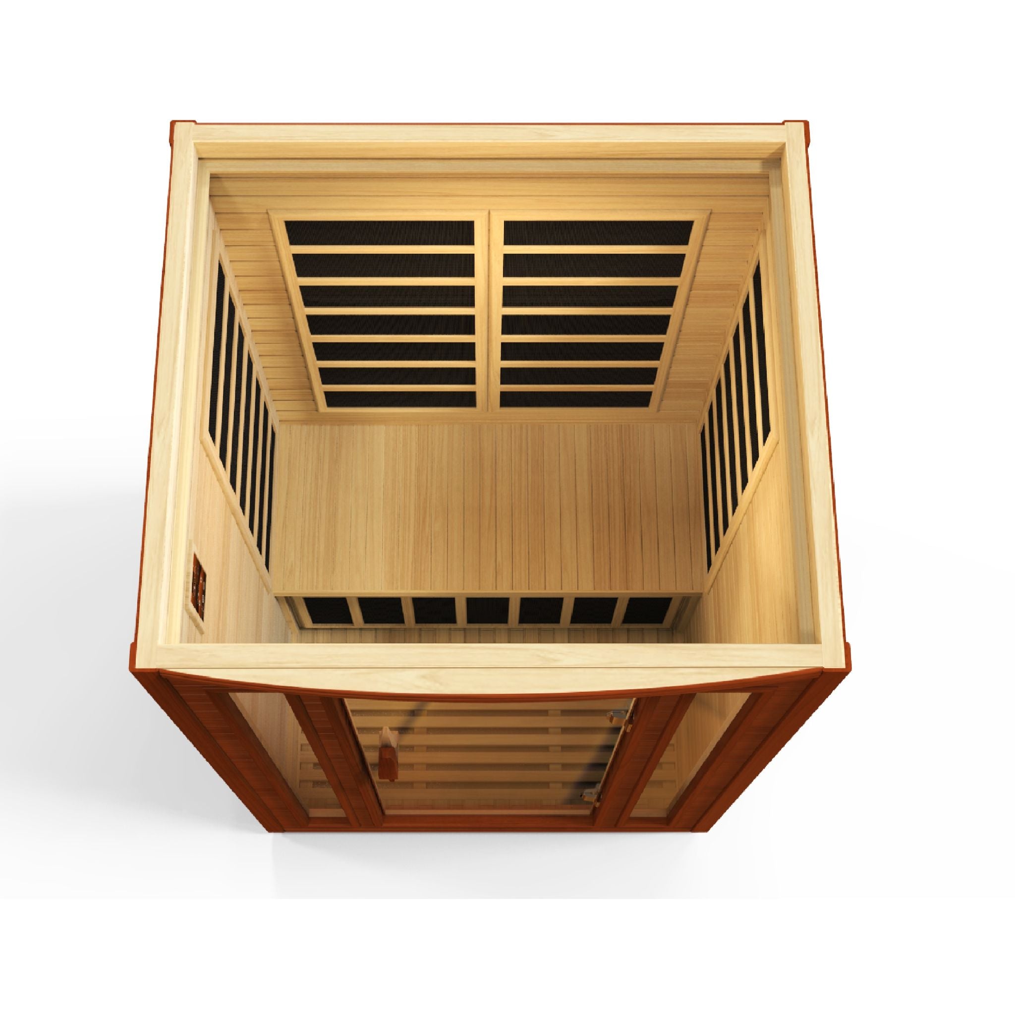 Dynamic San Marino Elite 2 Person Ultra Low EMF FAR Infrared Sauna – Canadian Hemlock