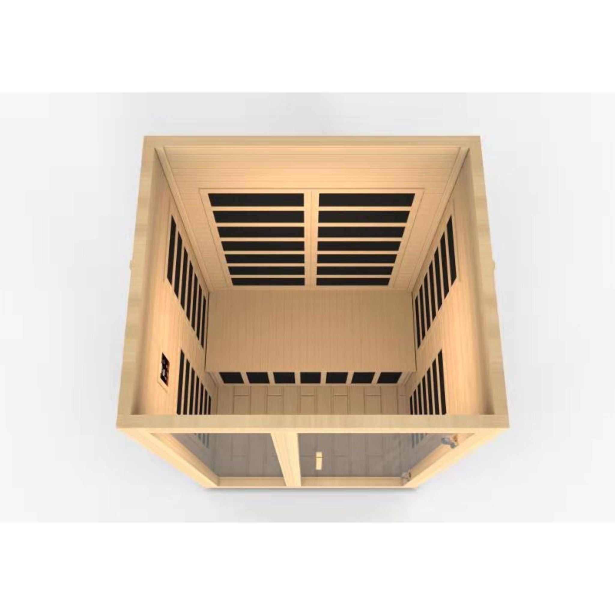 Dynamic Santiago 2 Person Low EMF FAR Infrared Sauna – Canadian Hemlock