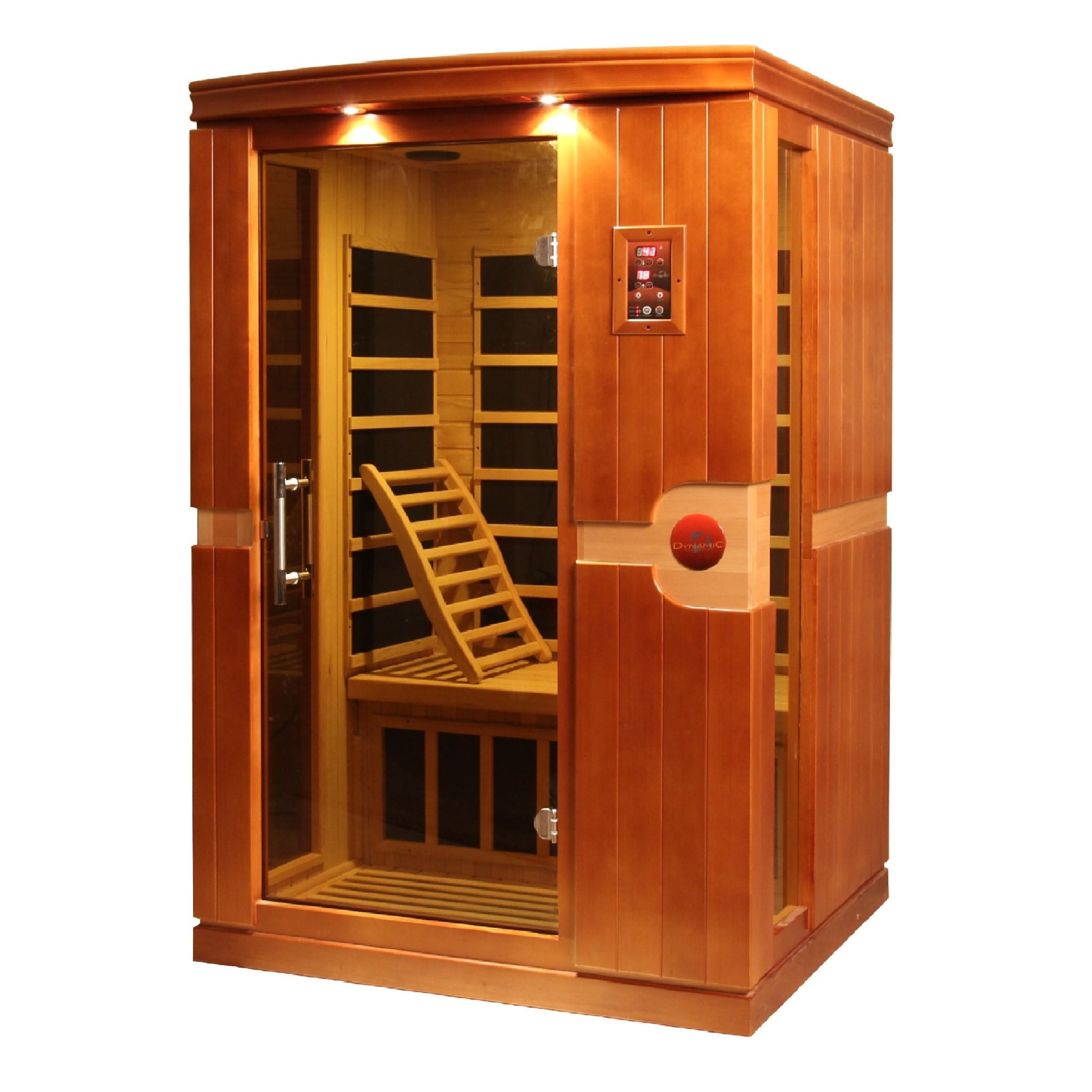 Dynamic Venice Elite 2 Person Ultra Low EMF FAR Infrared Sauna – Canadian Hemlock