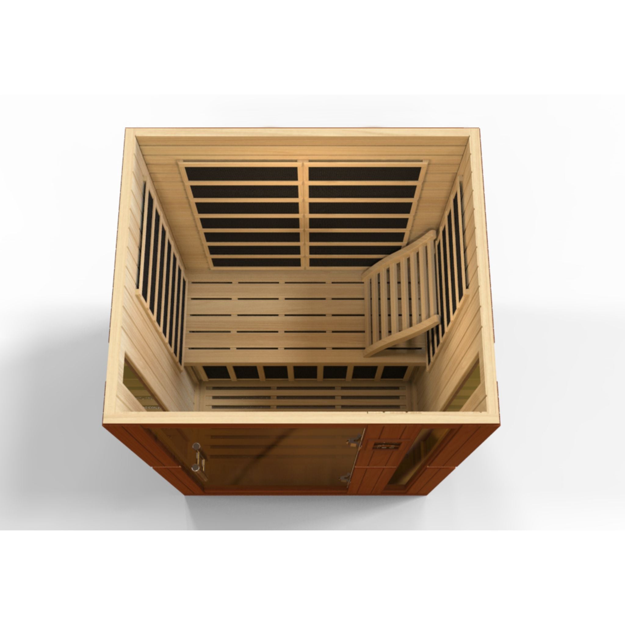 Dynamic Vittoria Elite 2 Person Ultra Low EMF FAR Infrared Sauna – Canadian Hemlock