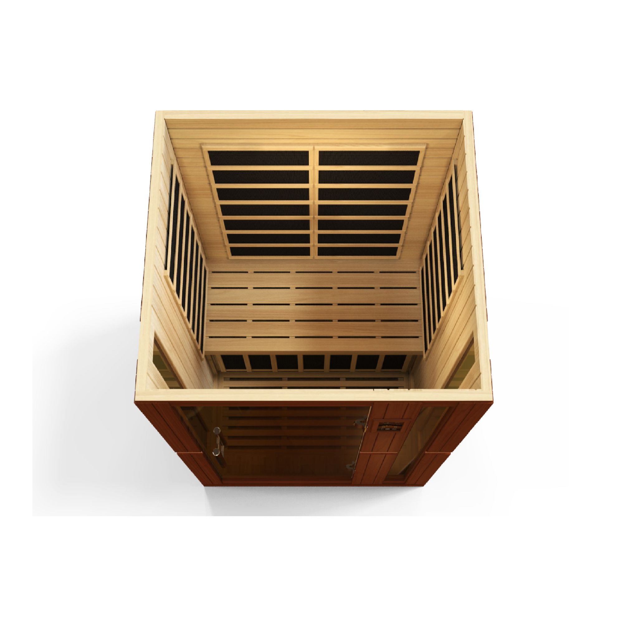 Dynamic Vittoria 2 Person Low EMF FAR Infrared Sauna – Canadian Hemlock