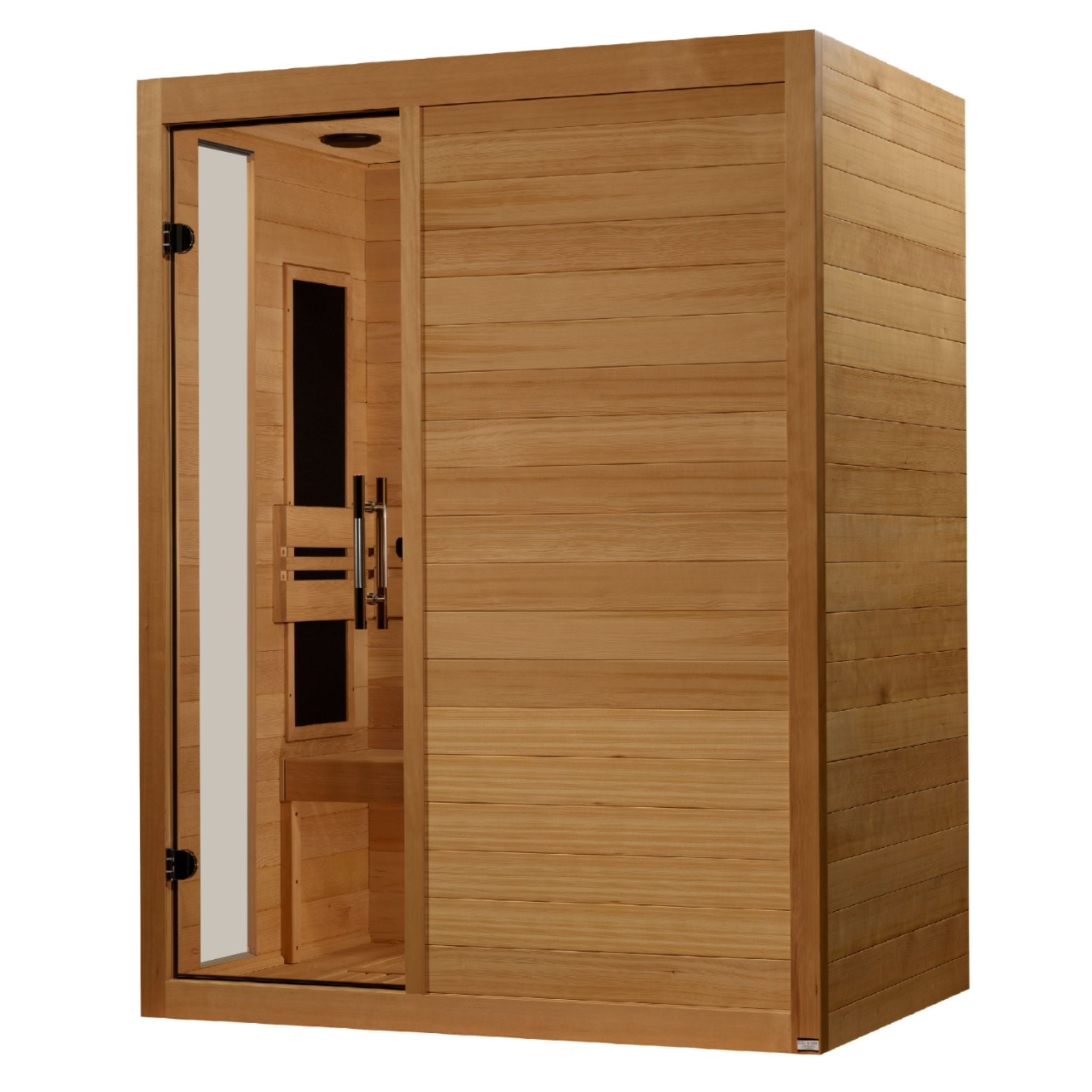 Dynamic Toscana Elite 3 Person Ultra Low EMF FAR Infrared Sauna – Canadian Hemlock