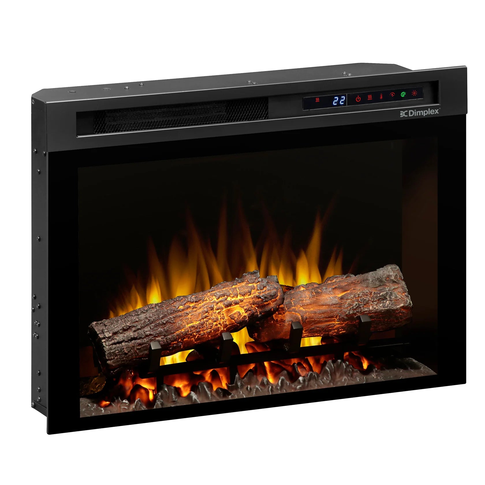 Dimplex - Nova 26" Plug-In Electric Firebox – With Logs