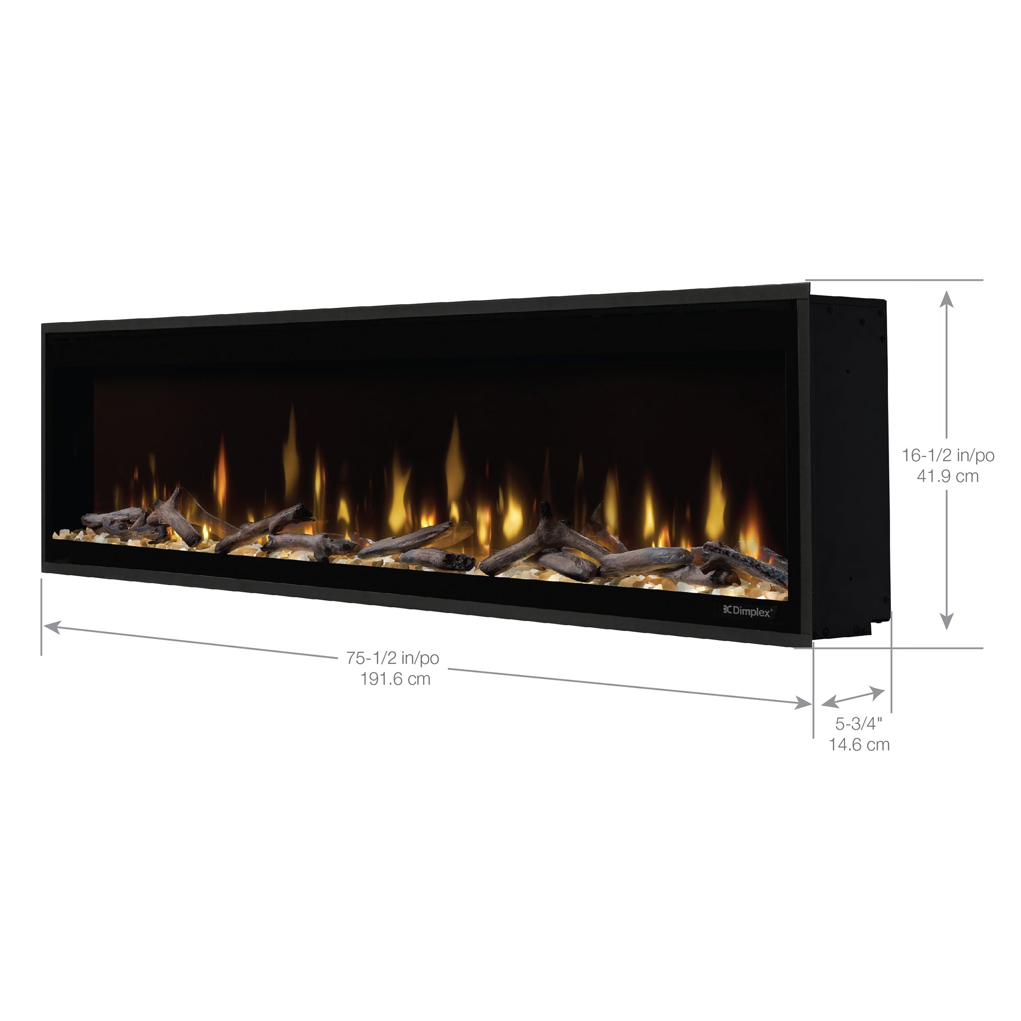 Dimplex - Ignite Evolve 100" Built-in Linear Electric Fireplace