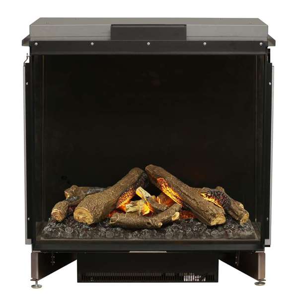 Dimplex - Faber Optimyst e-MatriX 35" Front-Facing One-Sided Built-in Water Vapor Electric Fireplace