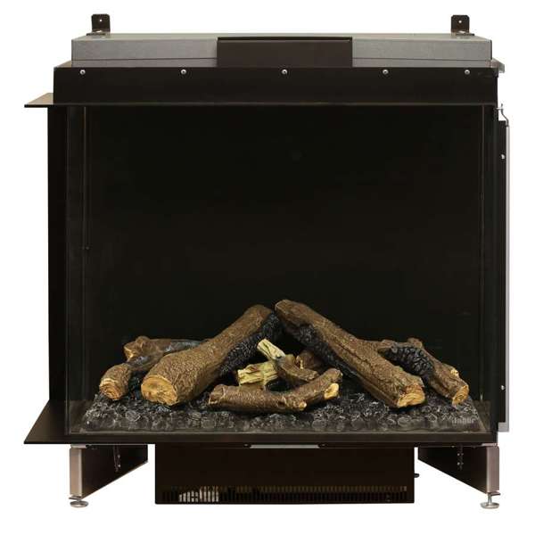 Dimplex - Faber Optimyst e-MatriX 37" Right-Facing Two-Sided Built-in Water Vapor Electric Fireplace