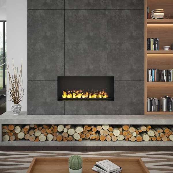 Dimplex - Optimyst Pro Box 1000 40" Built-in Water Vapor Electric Firebox
