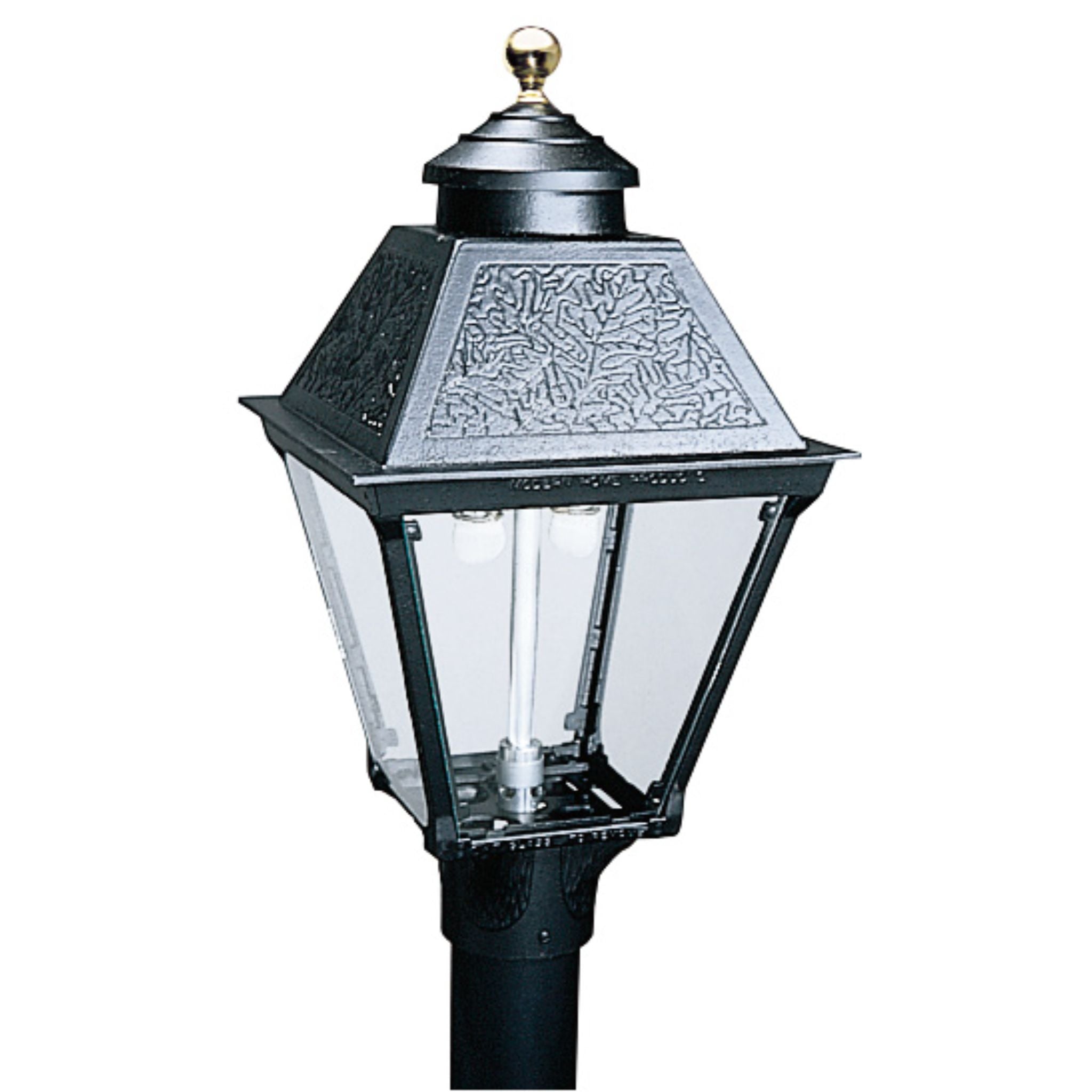 Everglow Cast Aluminium Post Mount Lamp Head