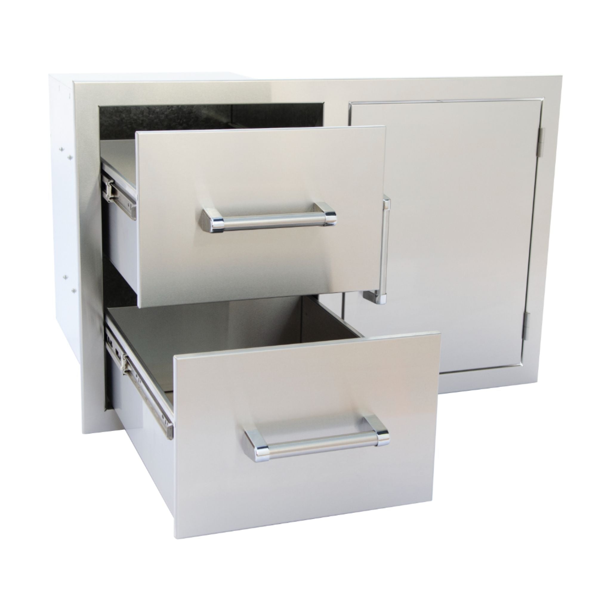 KoKoMo Two Drawer/Door Combo