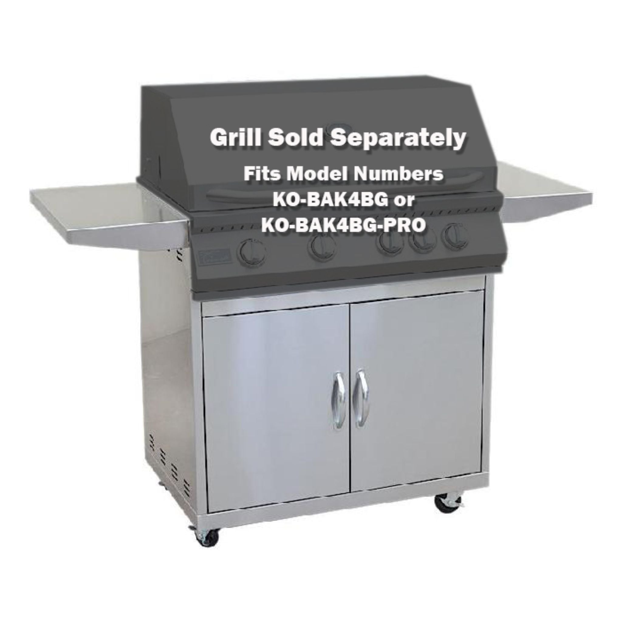 KoKoMo 4 Burner Grill Cart