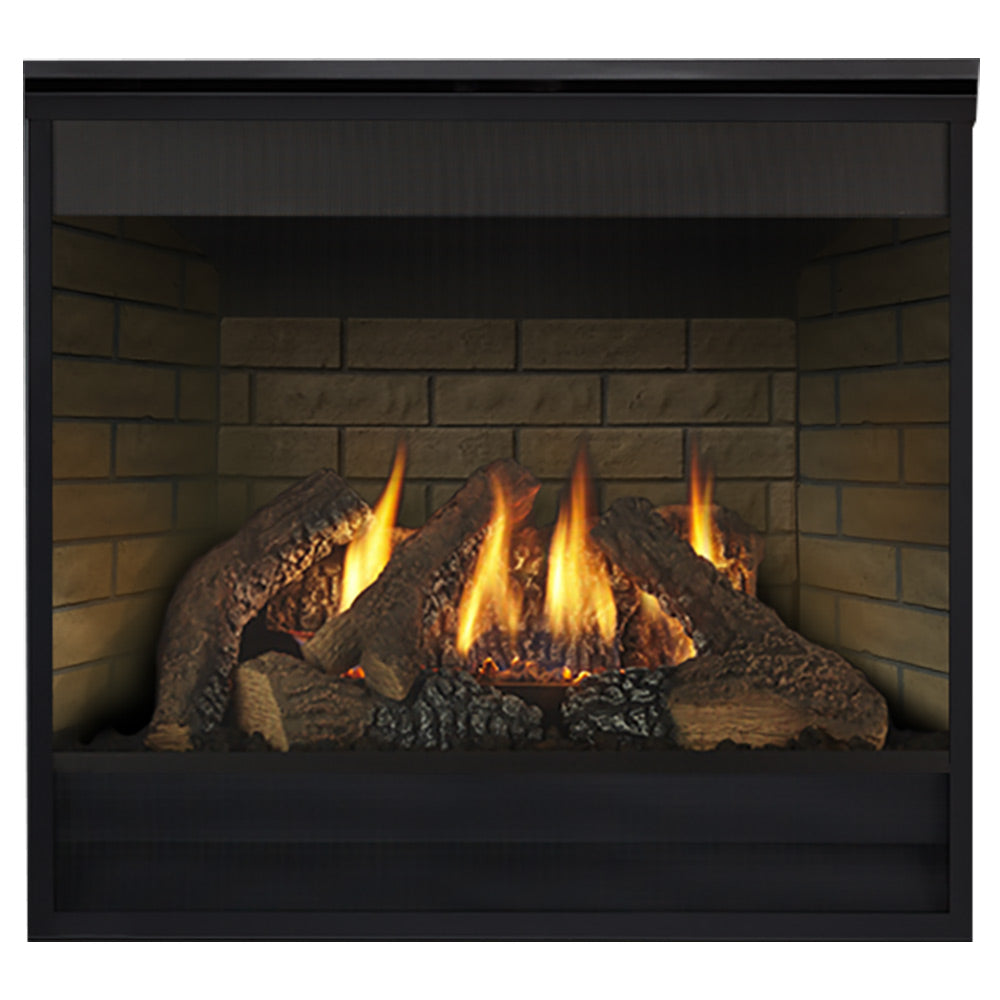 American Fyre Designs - Bordeaux 36-Inch Square GFRC Gas Fire Bowl