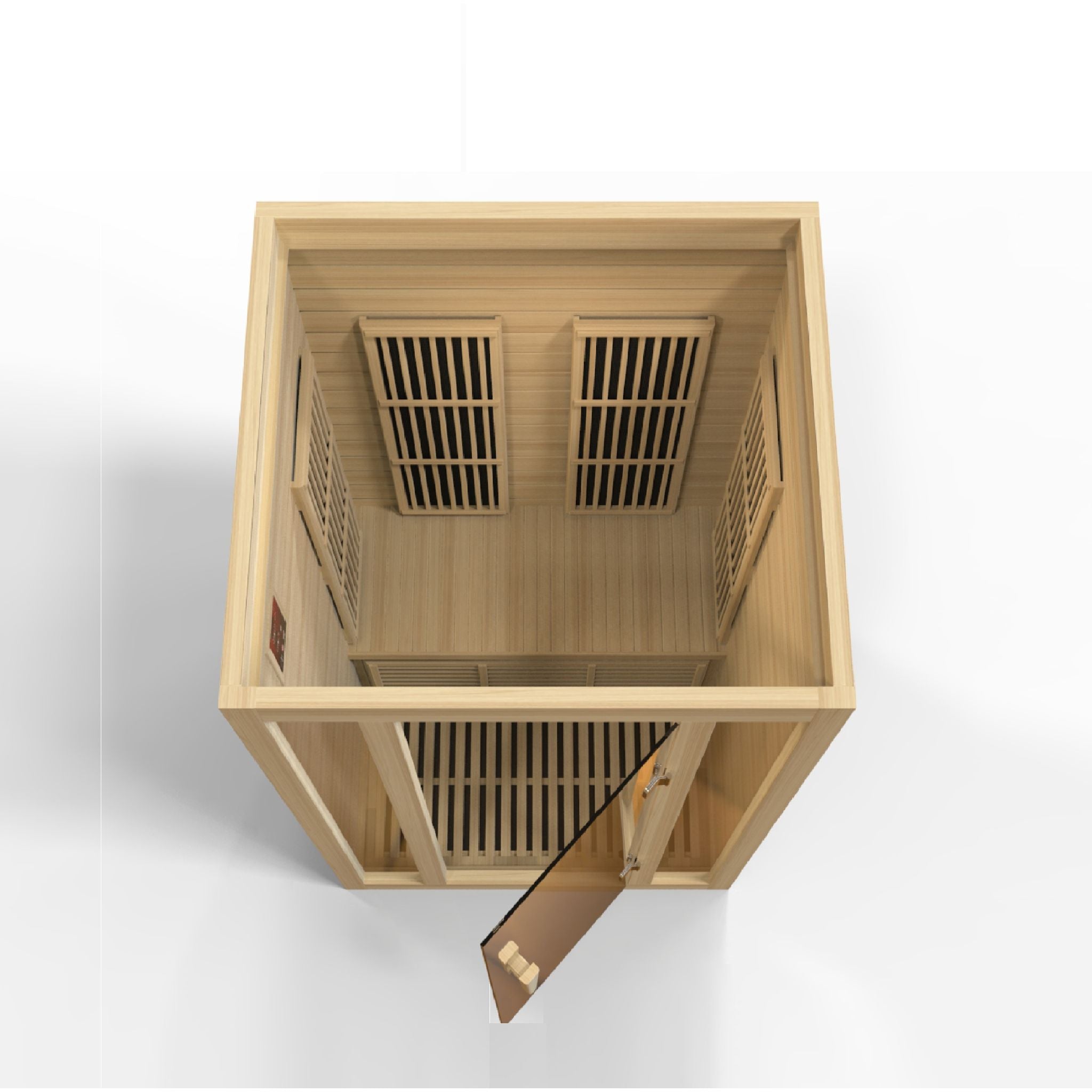 Maxxus Seattle 2-Person Low EMF FAR Infrared Sauna – Canadian Hemlock