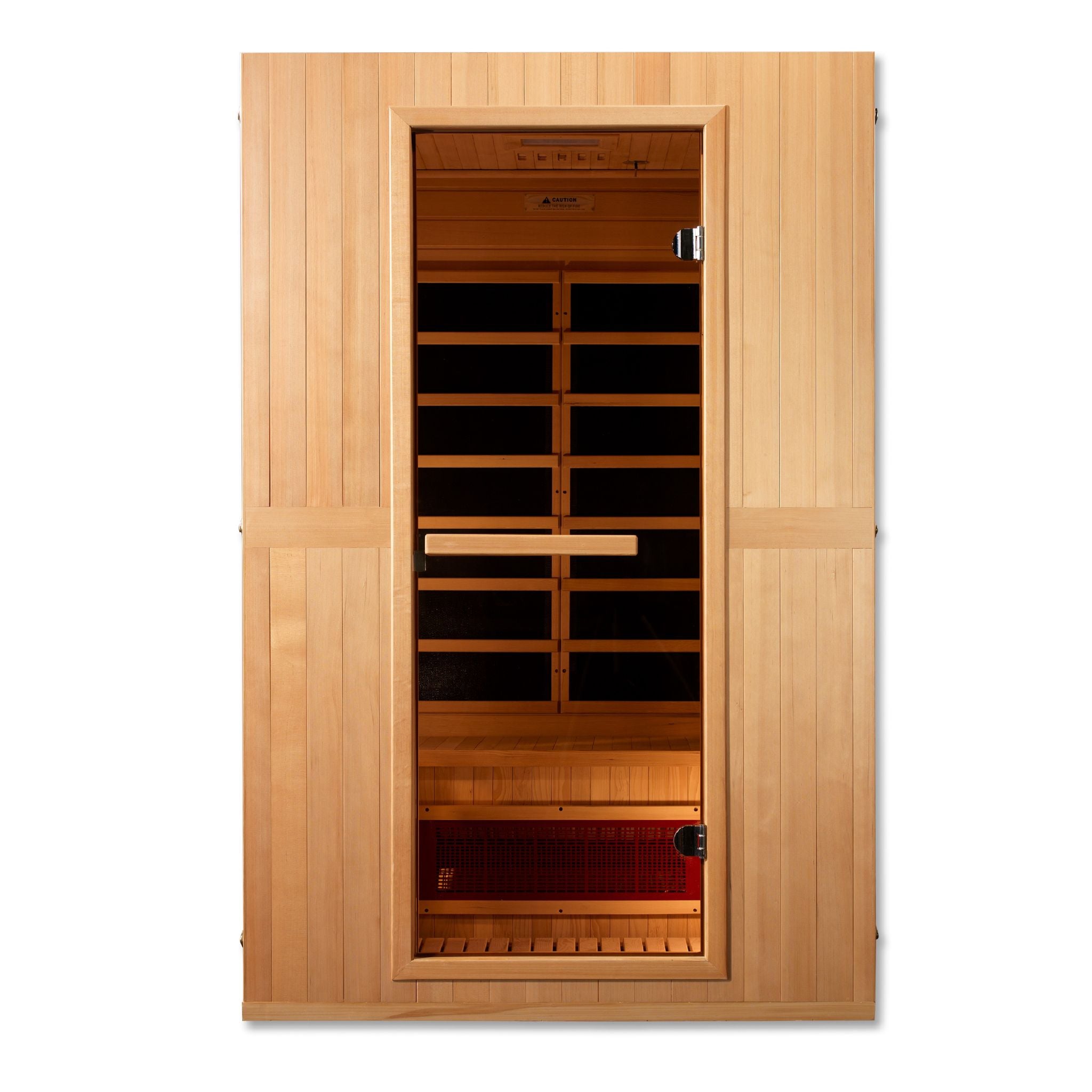 Maxxus 2 Person Low EMF FAR Infrared Sauna – Canadian Hemlock