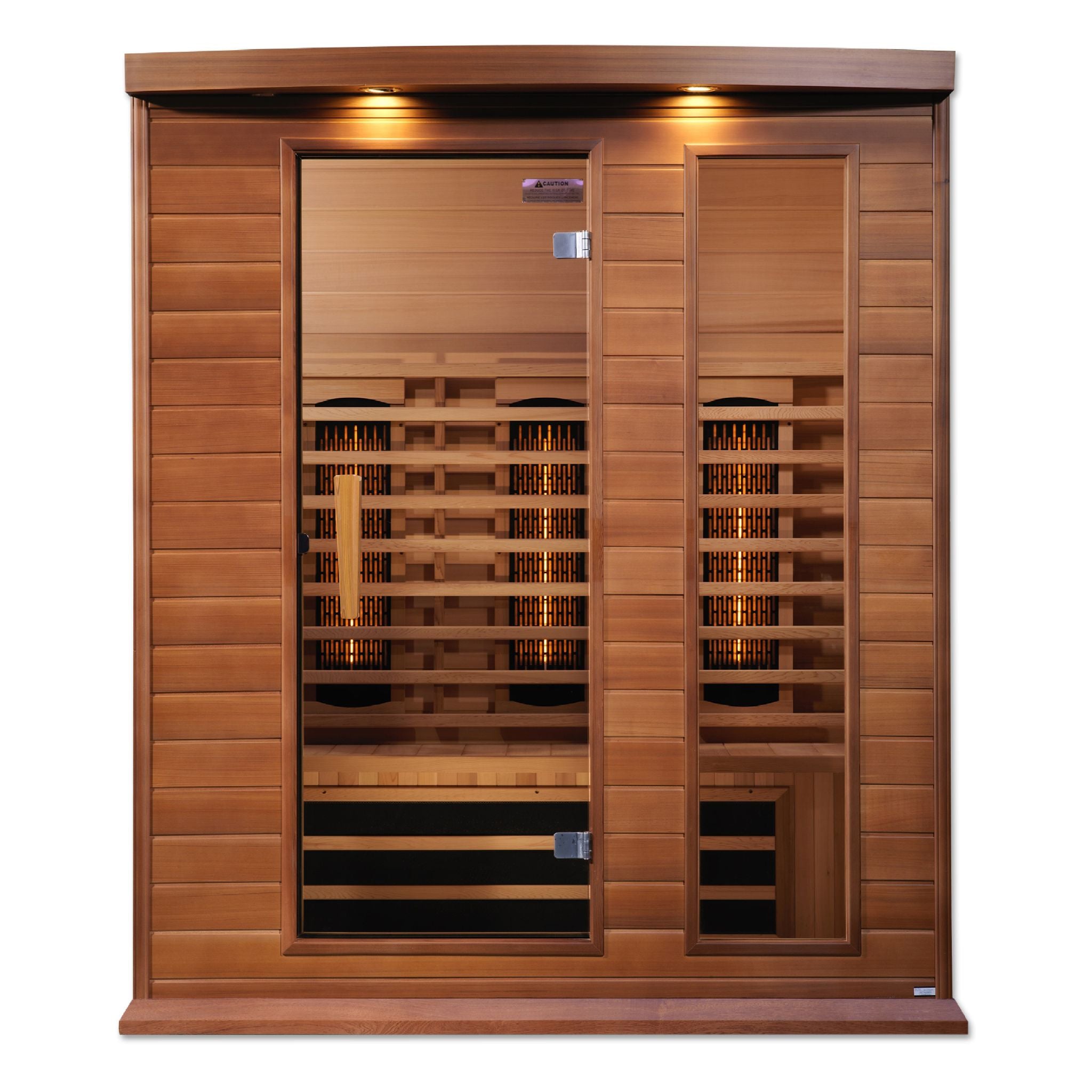 Maxxus 3-Person Full Spectrum Near Zero EMF Infrared Sauna (Canadian Red Cedar)
