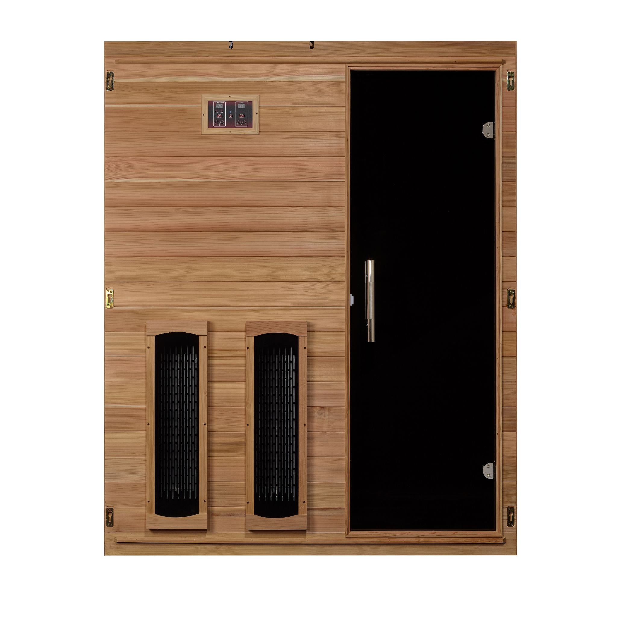 Maxxus S-Line Yoga 3-Person Full Spectrum Near Zero EMF Infrared Sauna (Pacific Cedar)