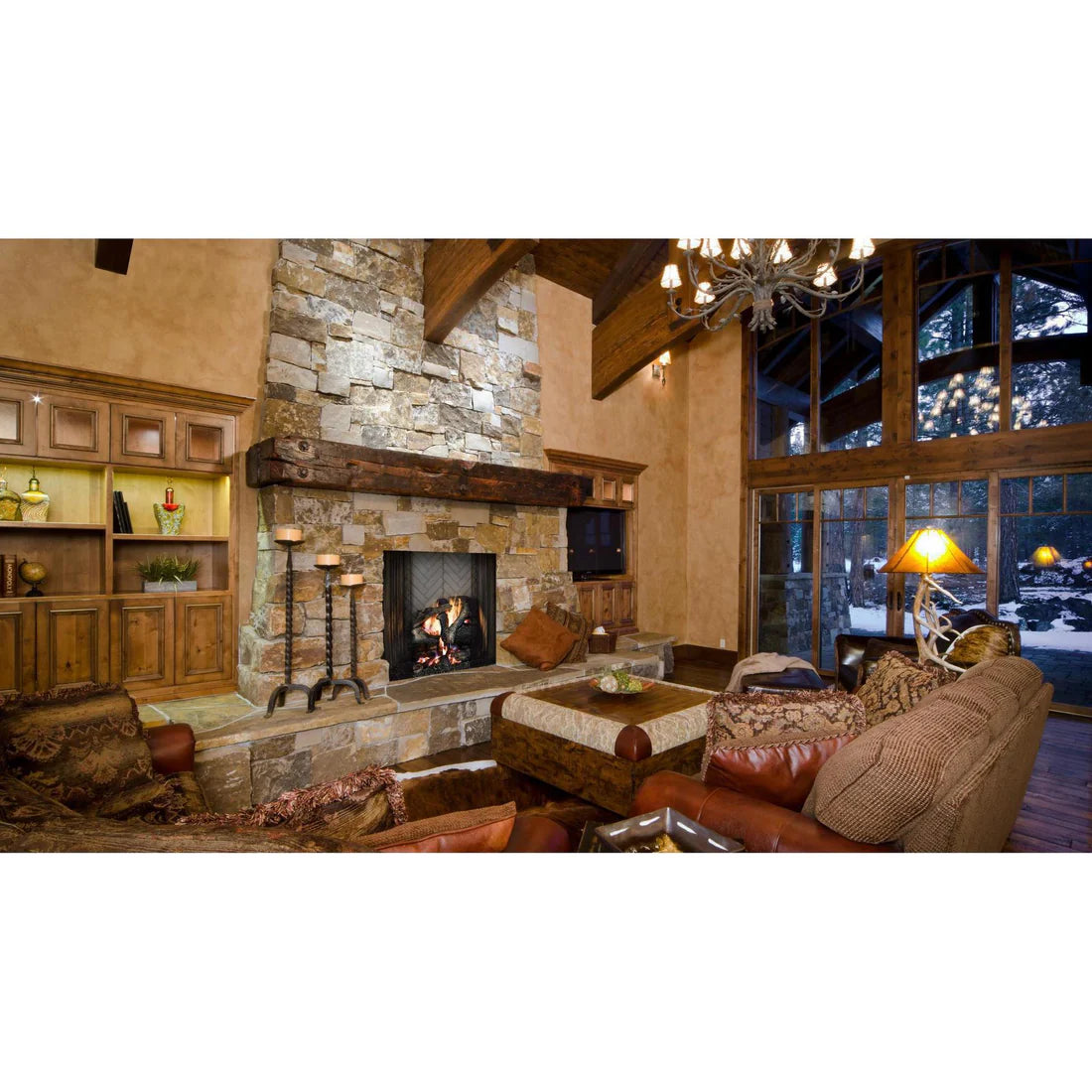 Majestic - Ashland 36" Radiant Traditional Wood Burning Fireplace