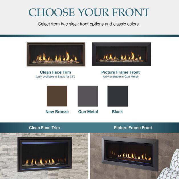 Majestic - Jade Linear Direct Vent Natural Gas Fireplace