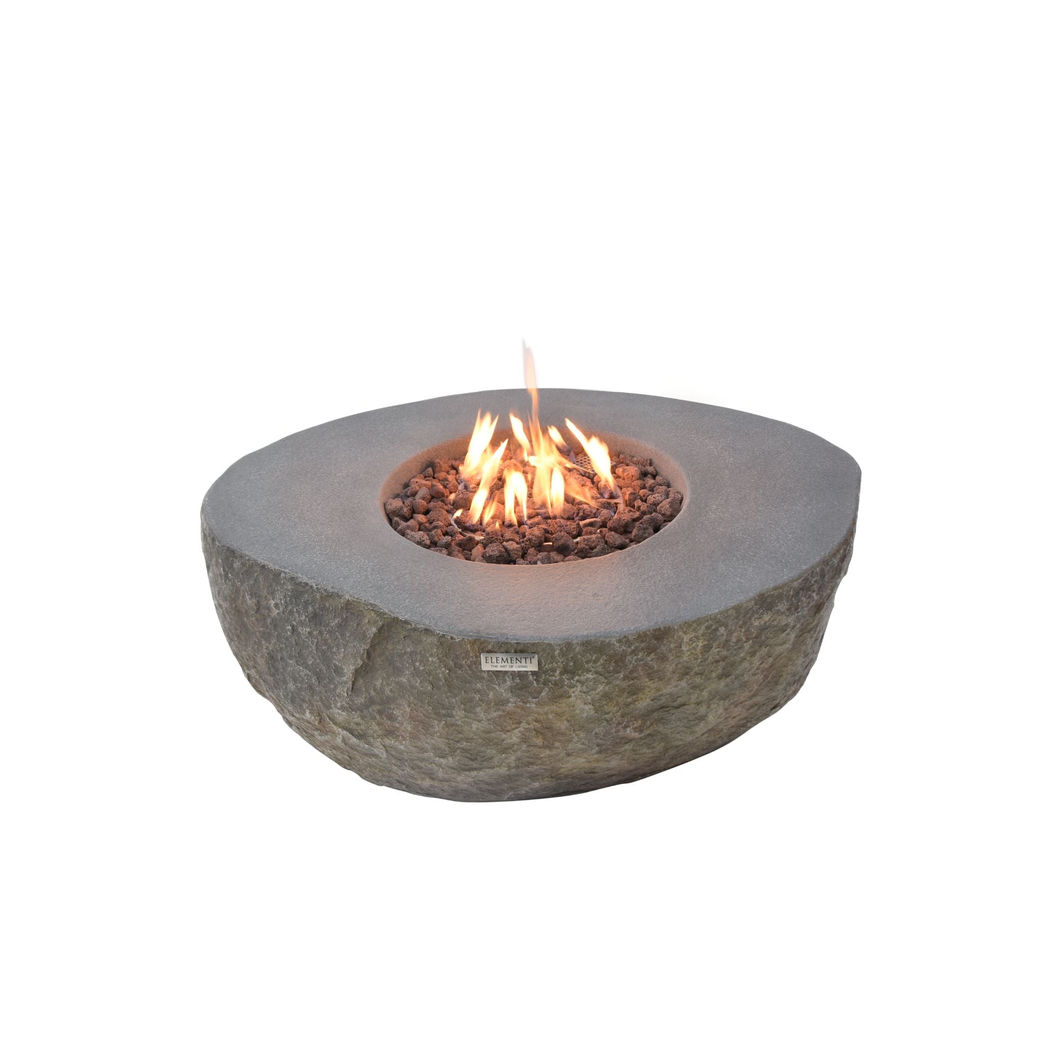Boulder 43” Concrete Fire Table