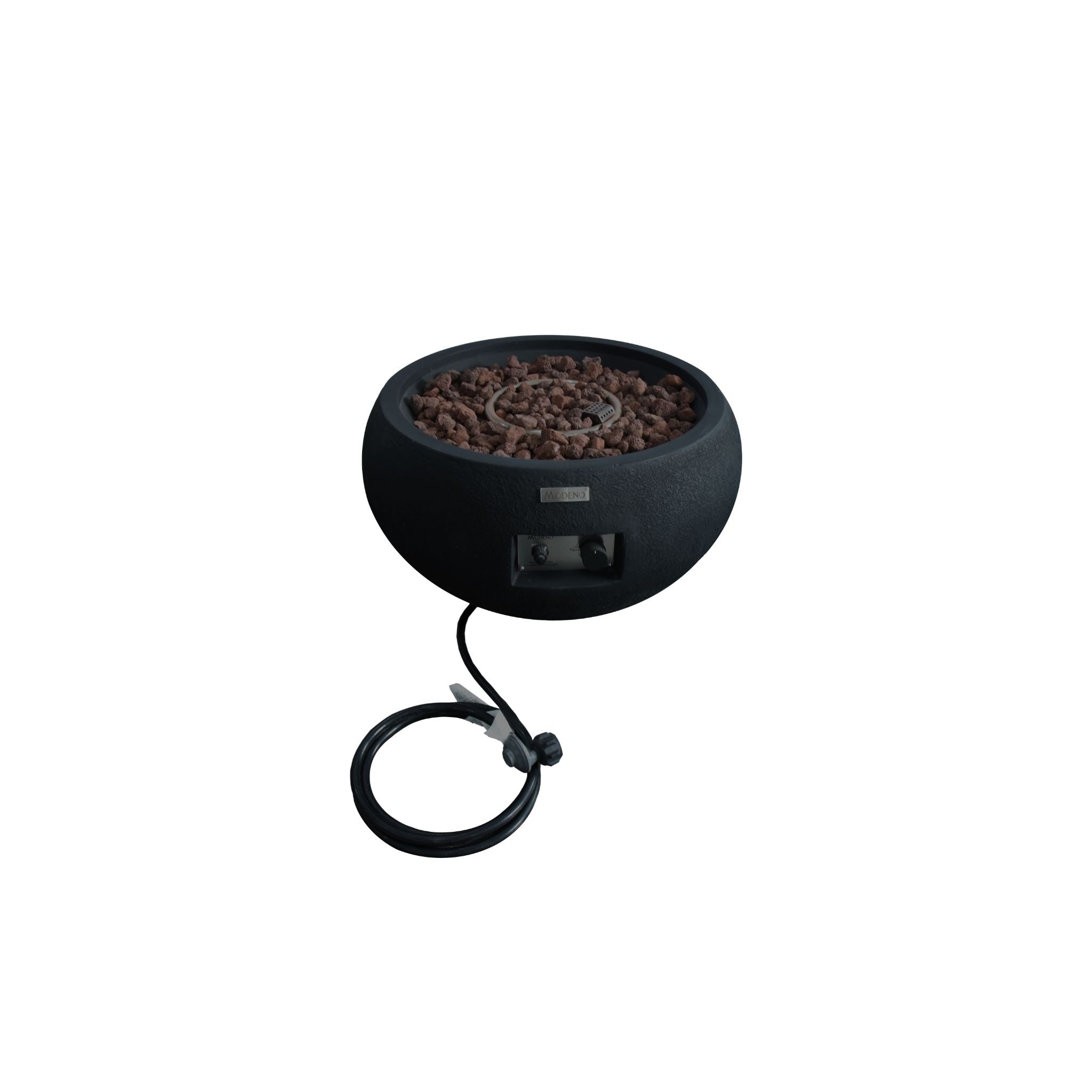 York 27” Concrete Fire Bowl - Black