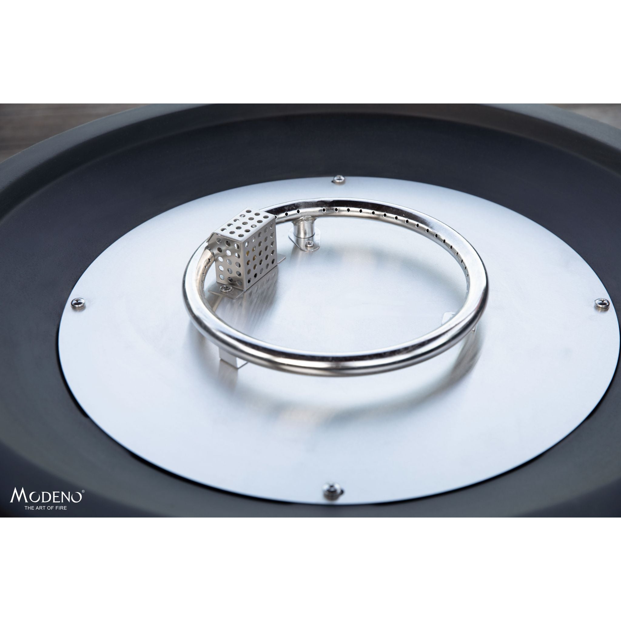 Jefferson 27” Concrete Fire Bowl - Dark Gray