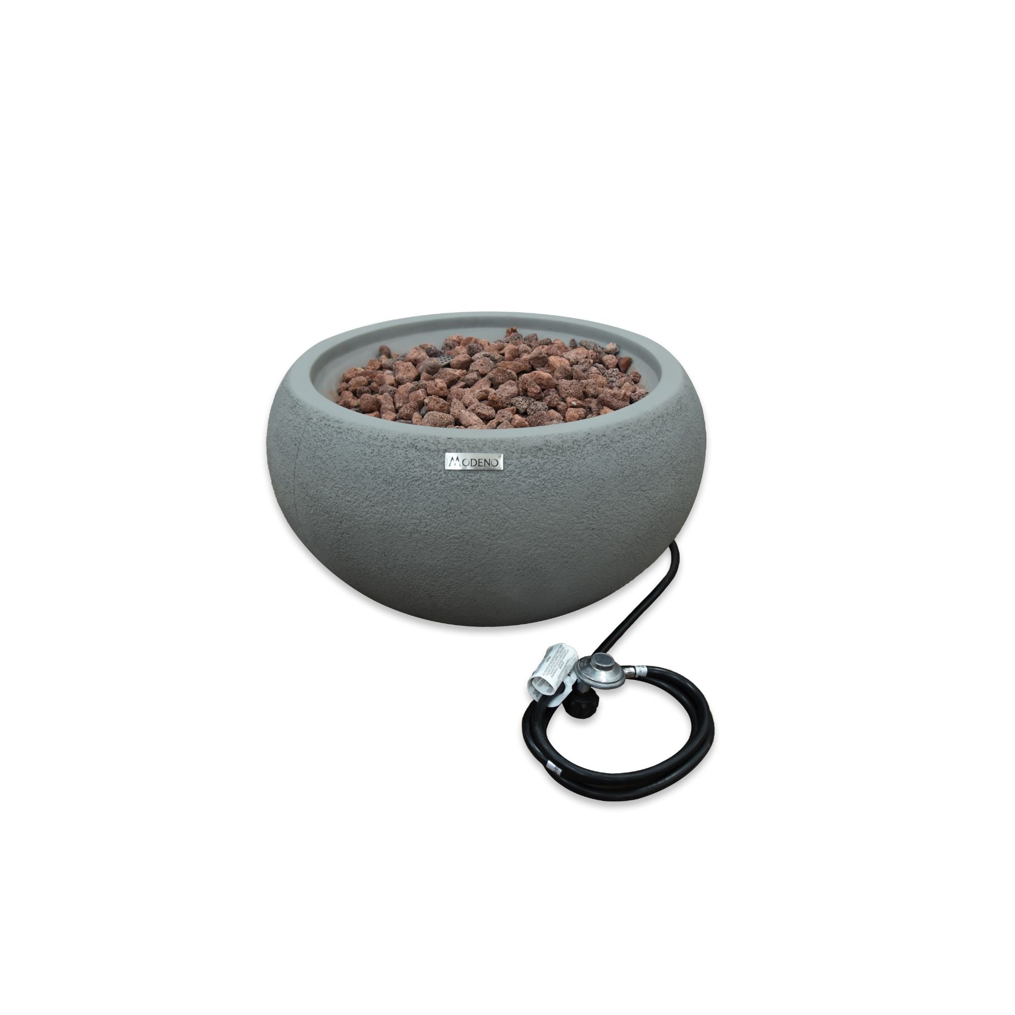 Newbridge 27” Concrete Fire Bowl - Light Gray