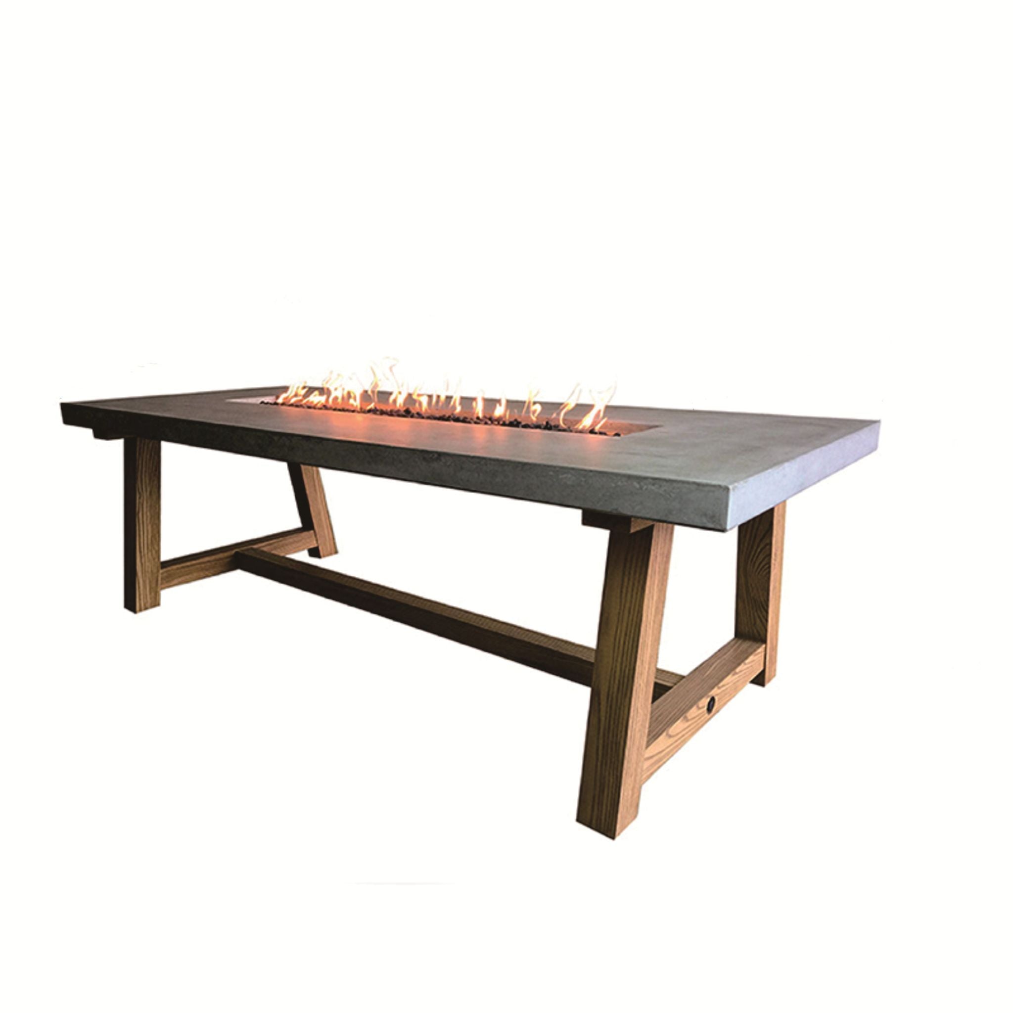 Sonoma 83” Concrete Fire/ Dining Table