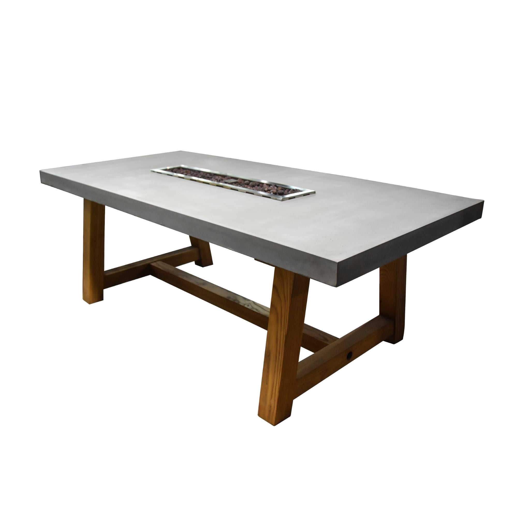 Sonoma 83” Concrete Fire/ Dining Table