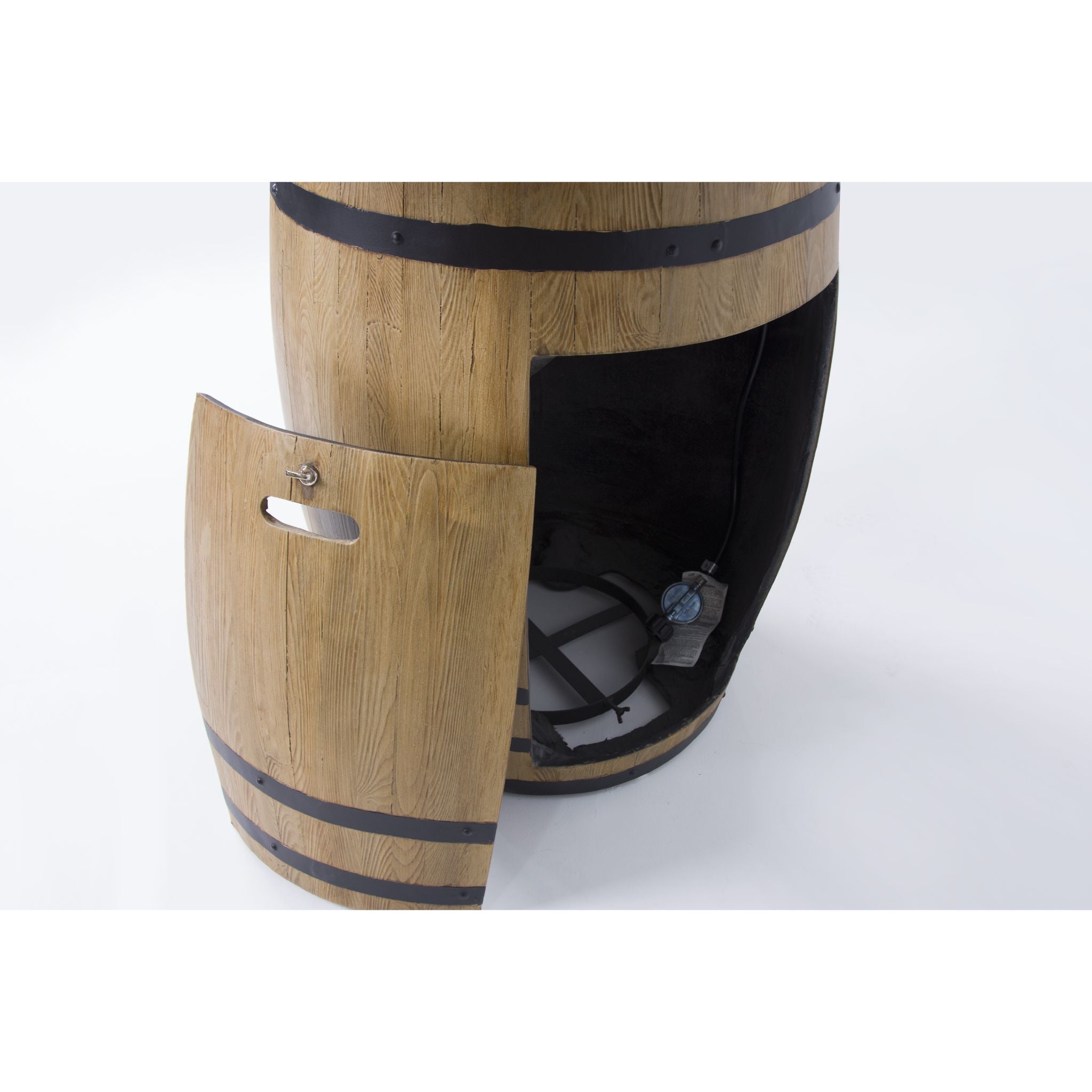 Lafite 48” Concrete Barrel Bar Height Fire Table