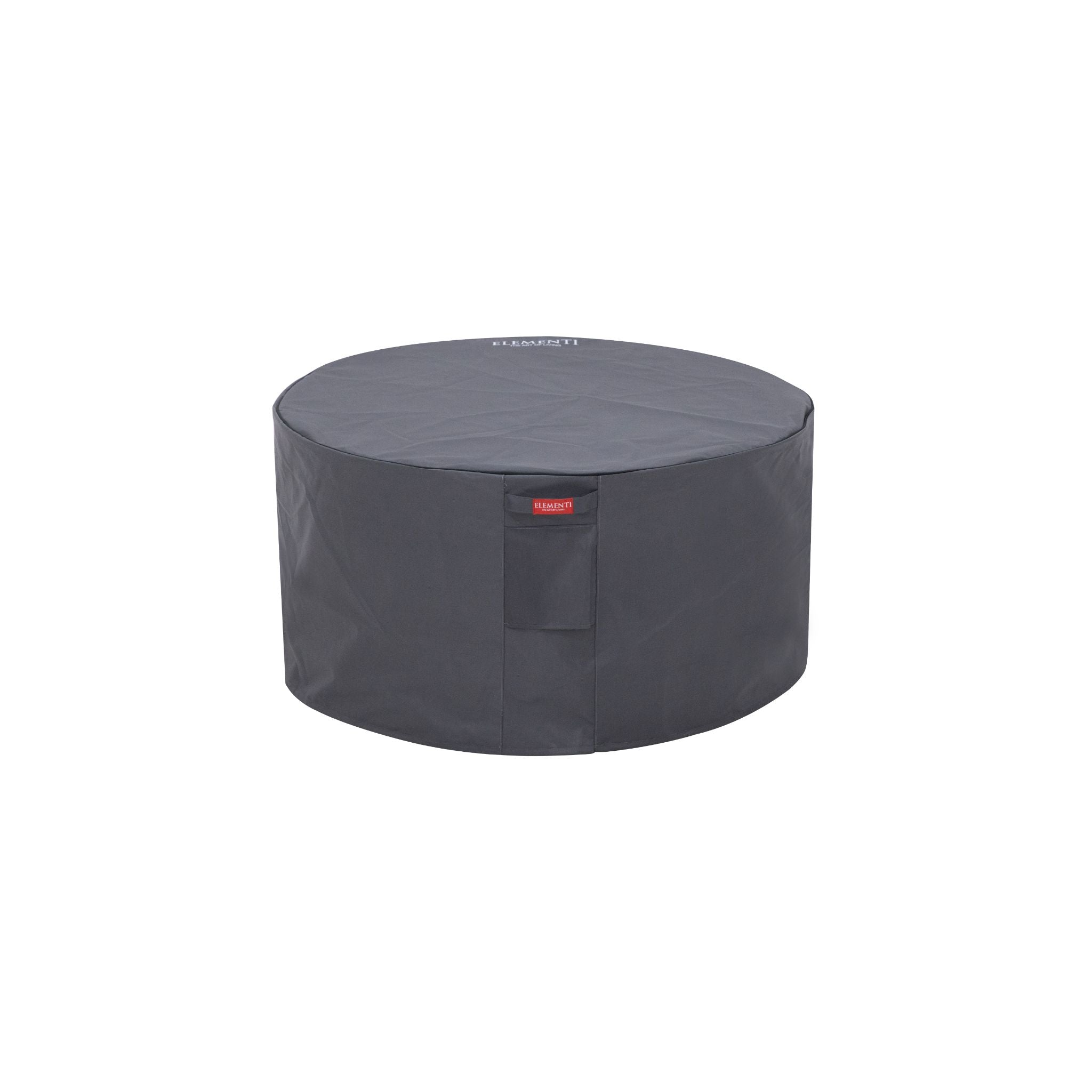Pacaya 43” Round Fire Table with Hidden Tank - Dark Gray