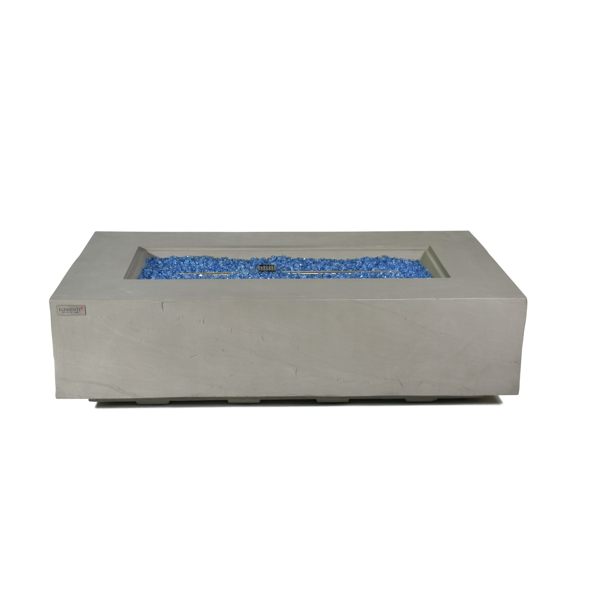 Meteora 56” Sandstone Fire Table - Space Gray
