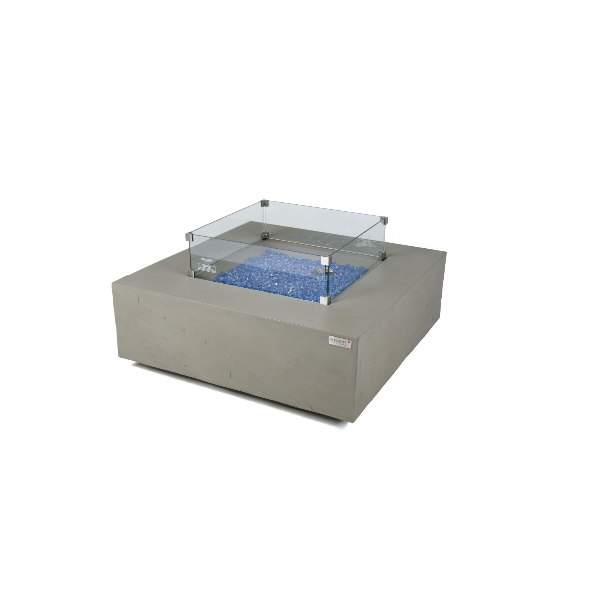 Capertee 40” Sandstone Fire Table - Space Gray