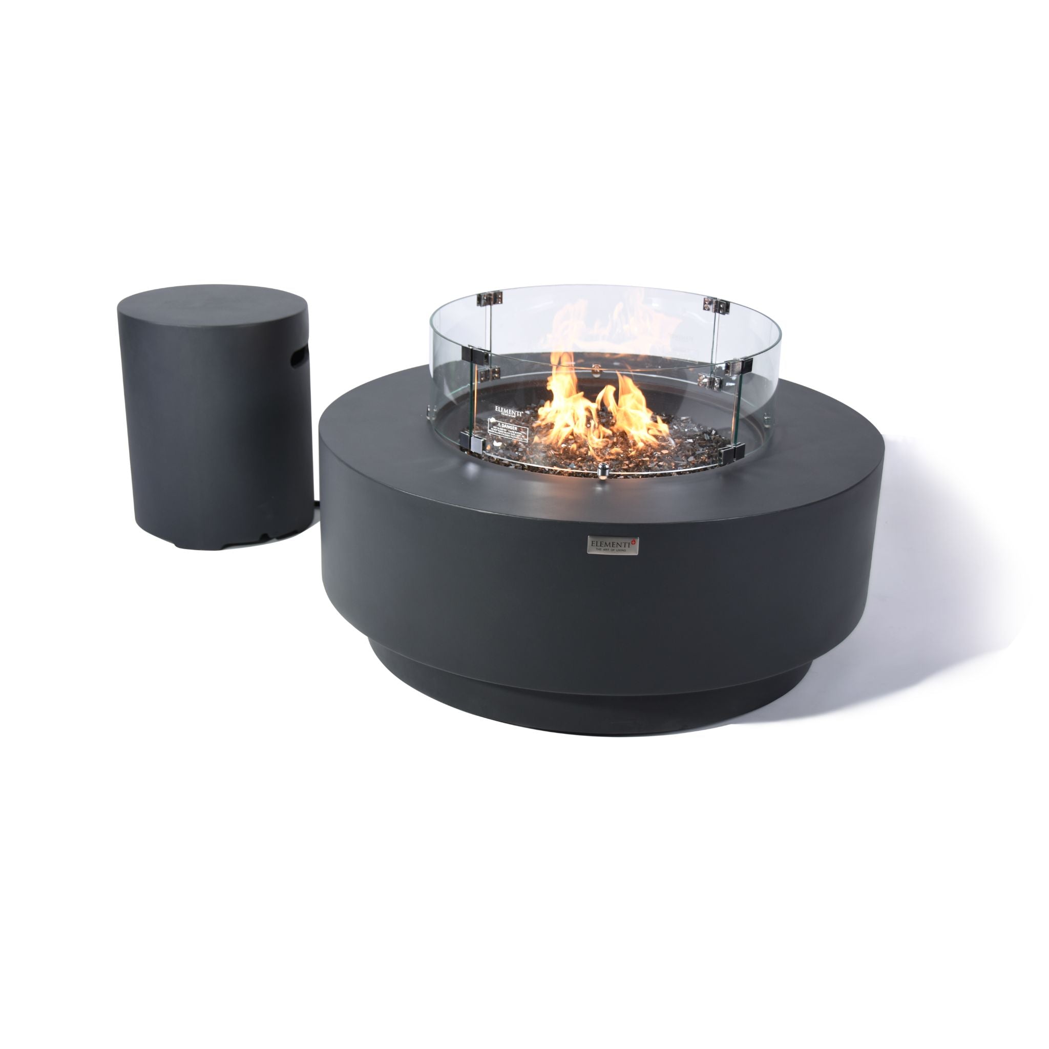 NIMES 41” Fire Table - Dark Gray