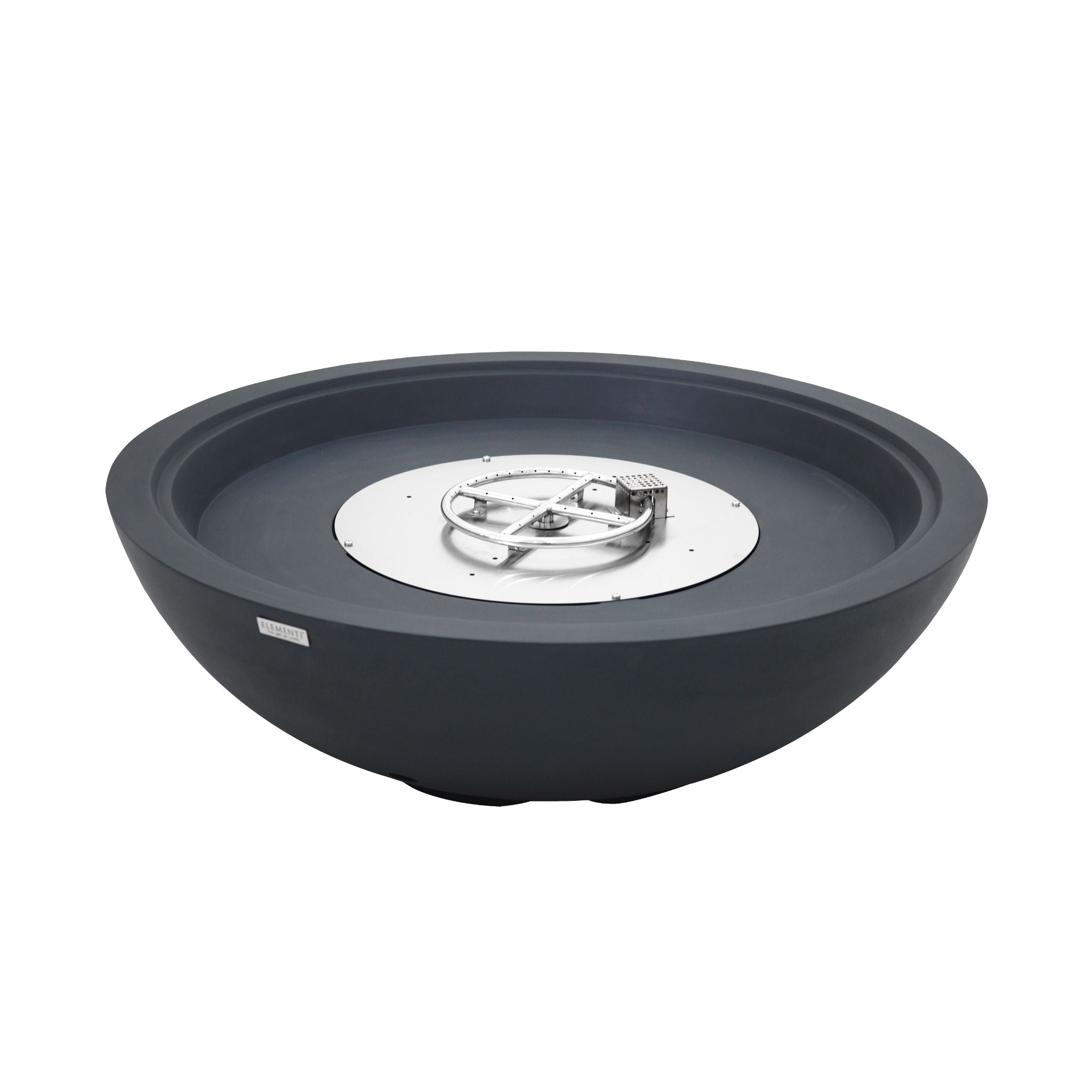 Rose Bowl 48” Fire Pit – Dark Gray