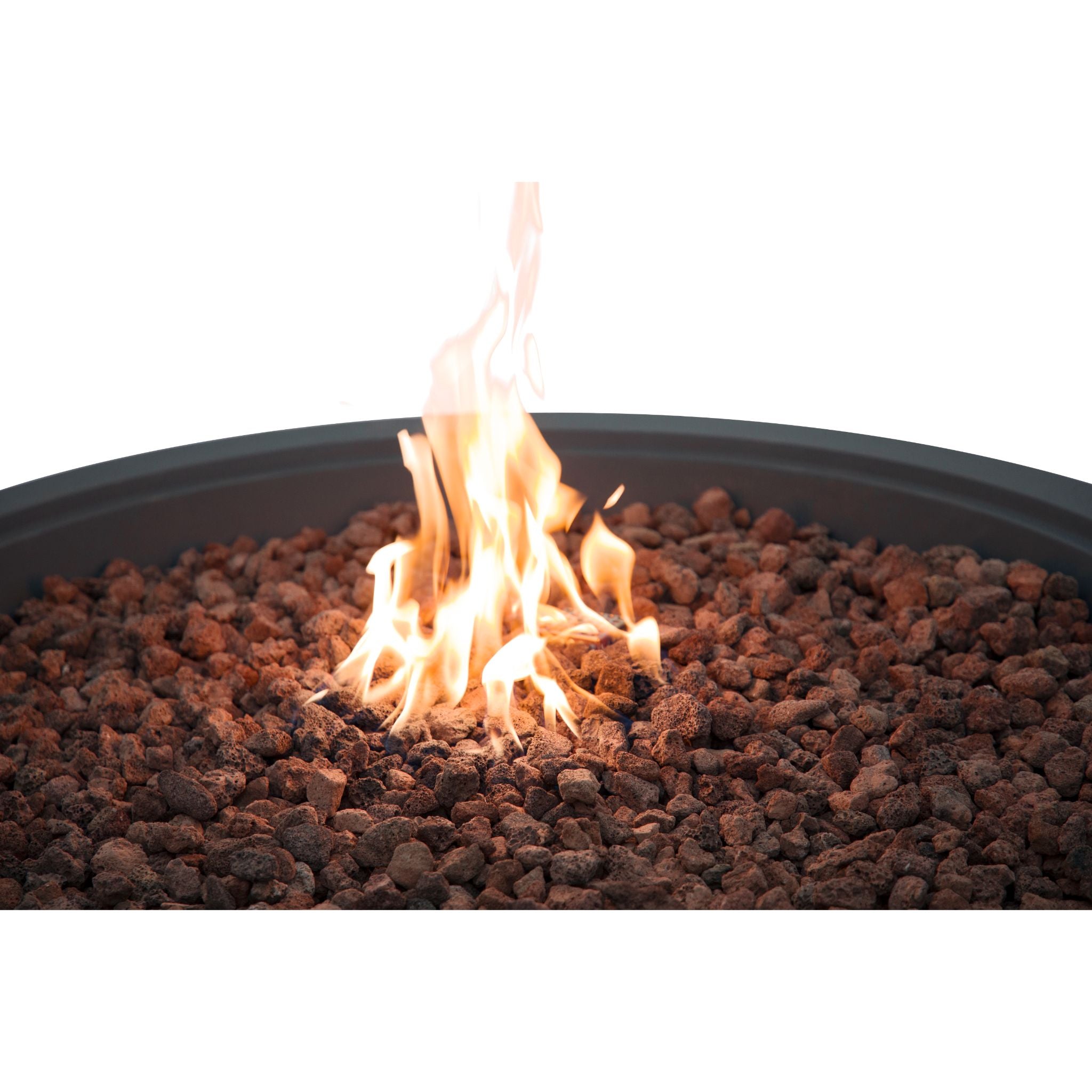 Rose Bowl 48” Fire Pit – Dark Gray