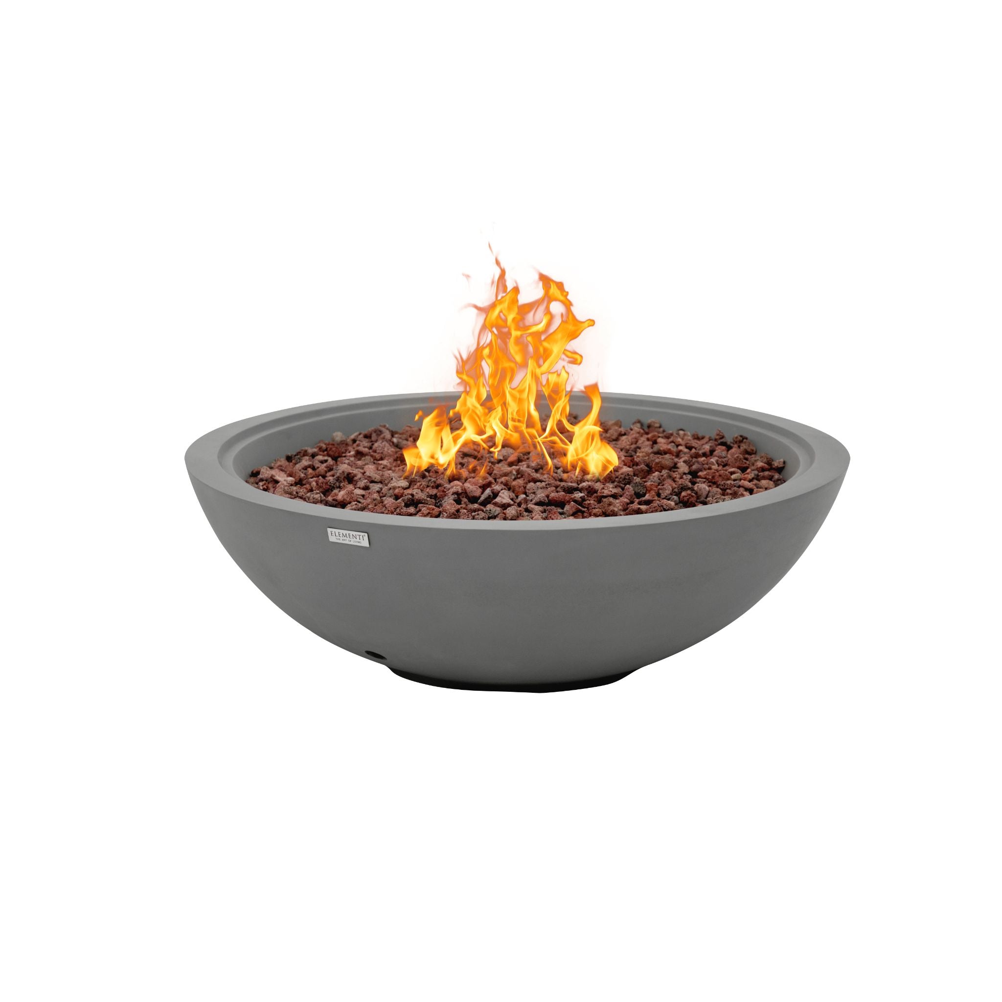 Rose Bowl 48” Fire Pit – Light Gray