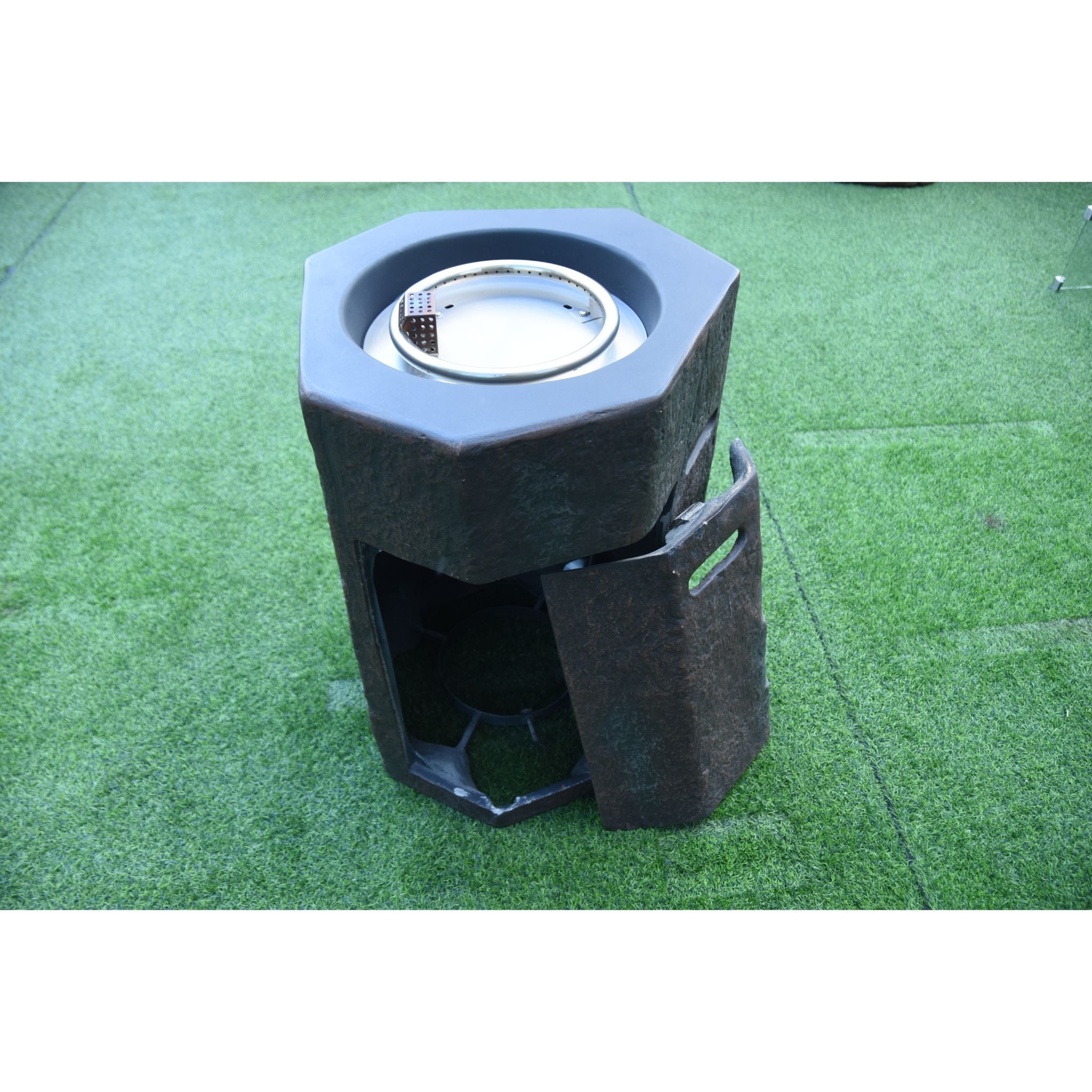 Basalt Column Fire Pit