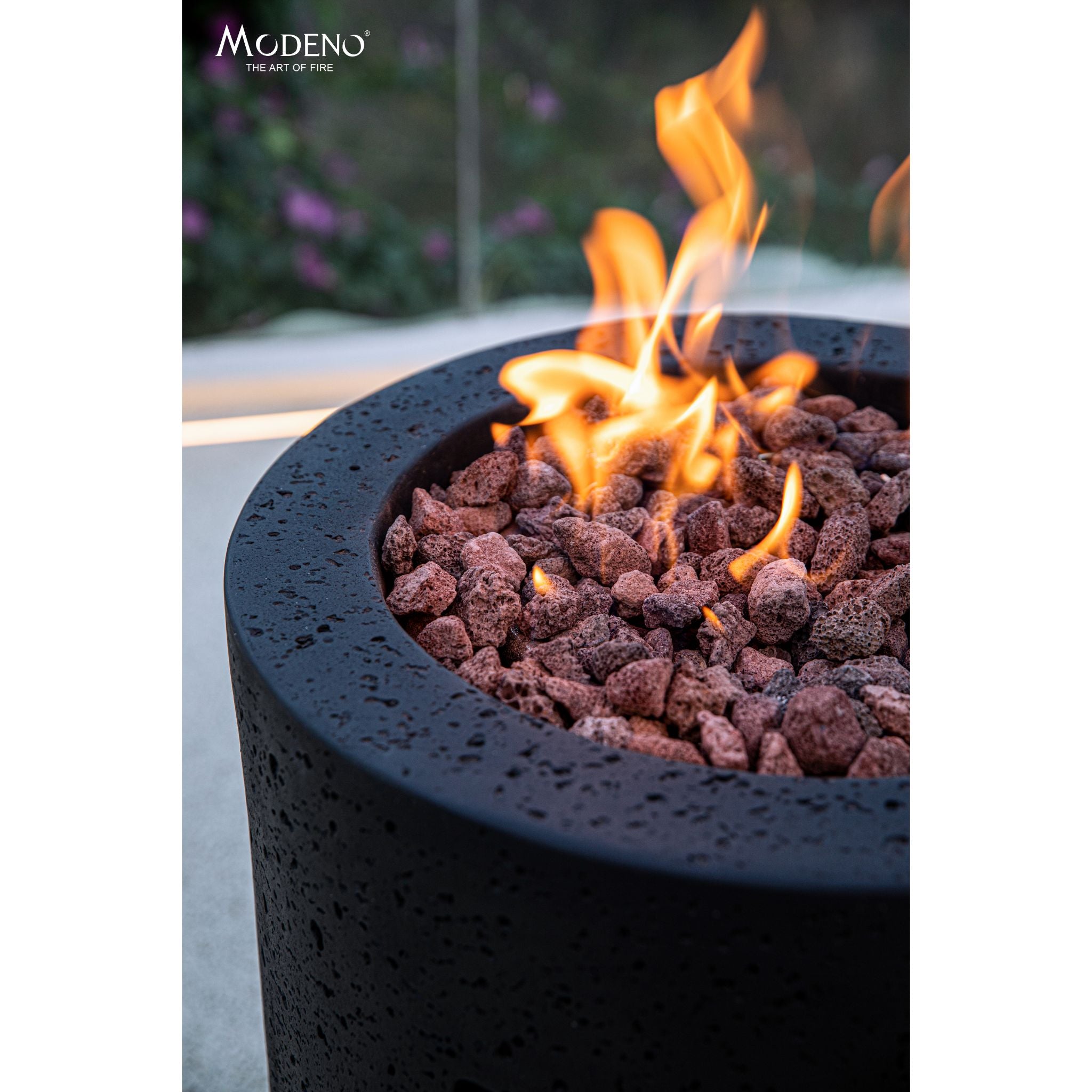 Lava Tube Fire Pit