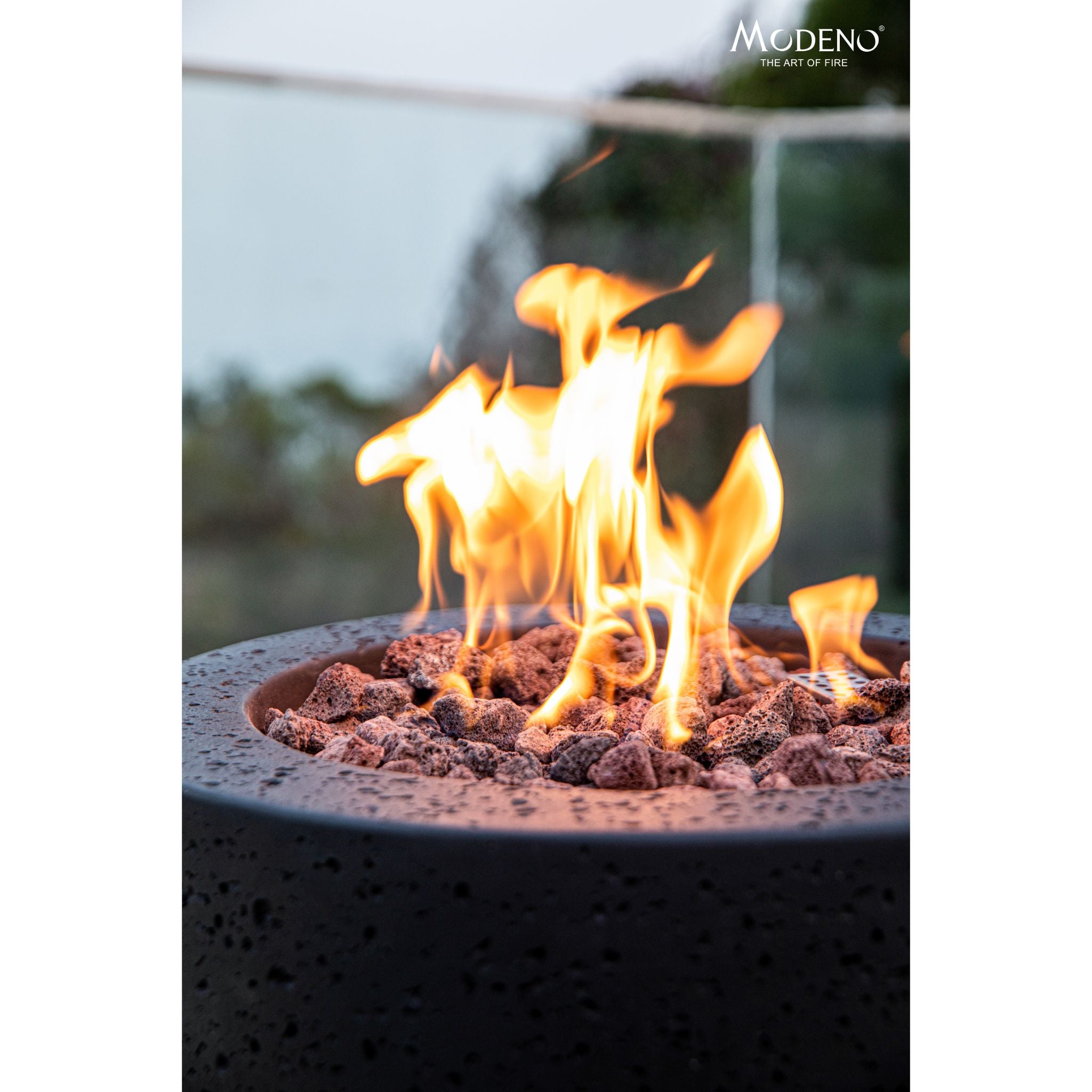 Lava Tube Fire Pit