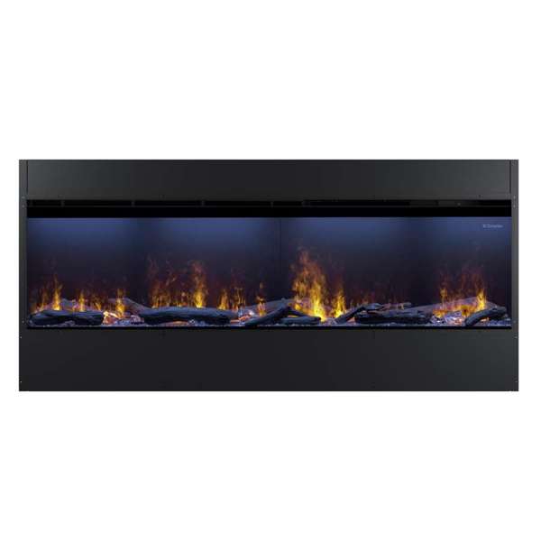 Dimplex - Optimyst Linear 66" Electric Fireplace With Acrylic Ice and Driftwood Media
