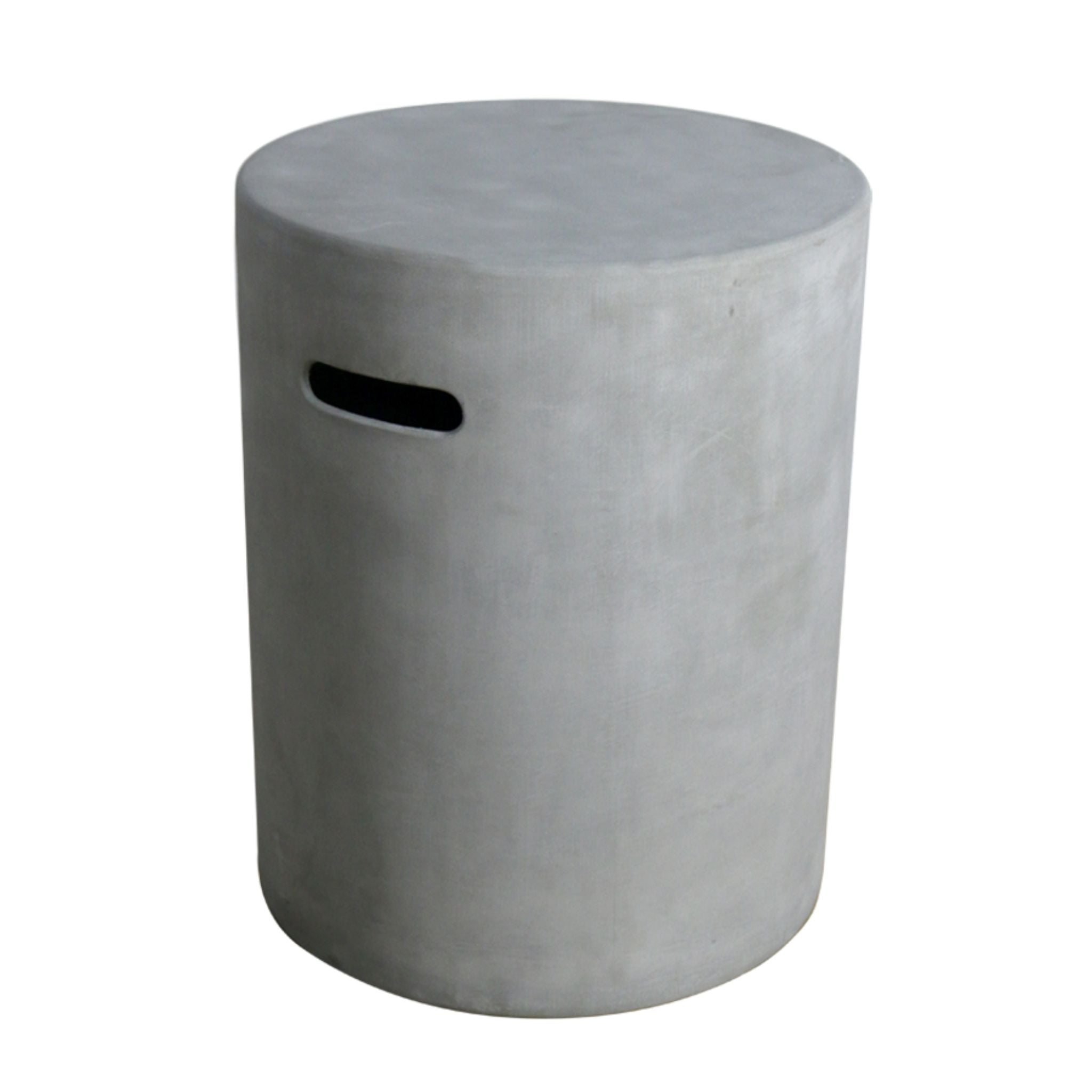 Round Tank Cover -20.0''H - Light Gray