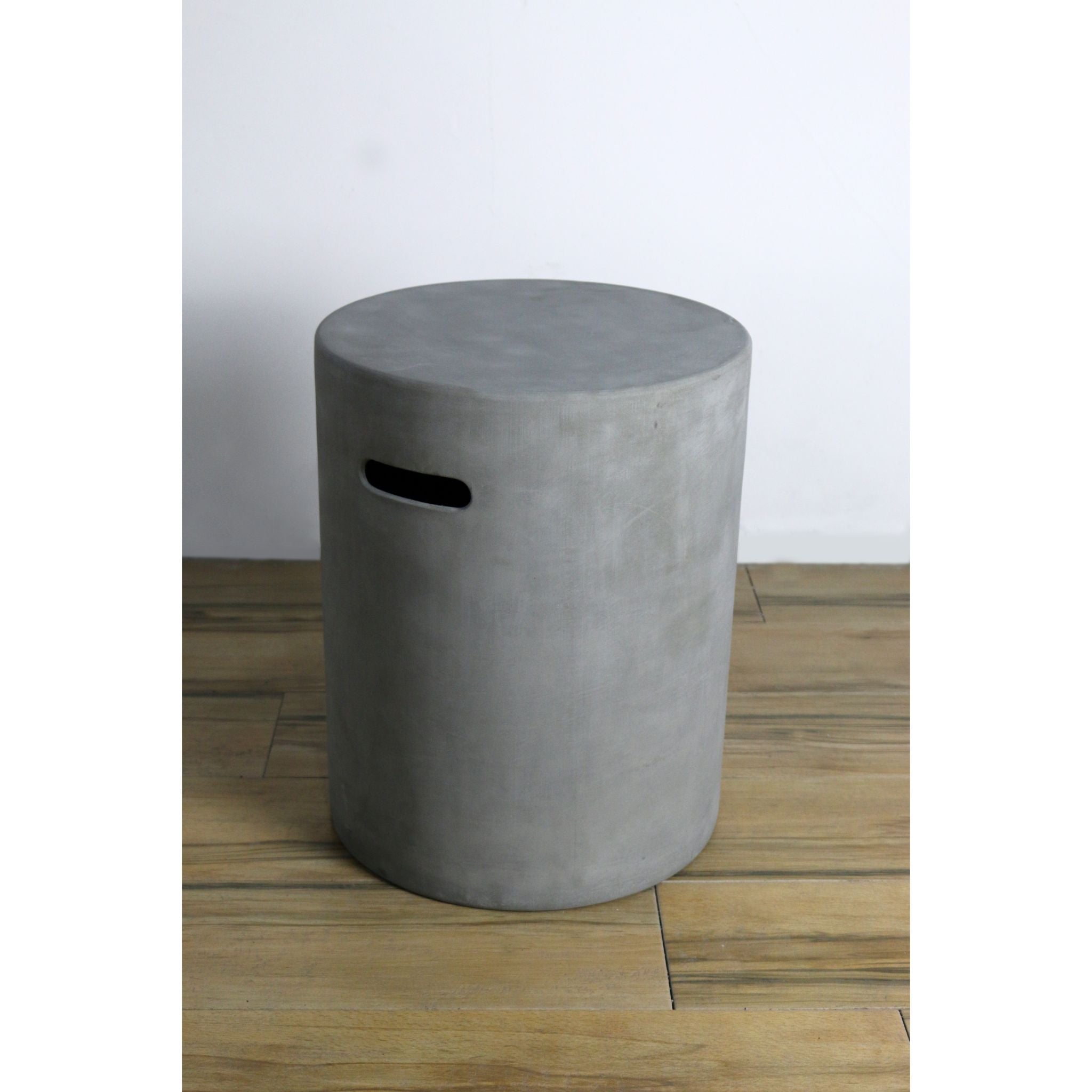 Round Tank Cover -20.0''H - Light Gray