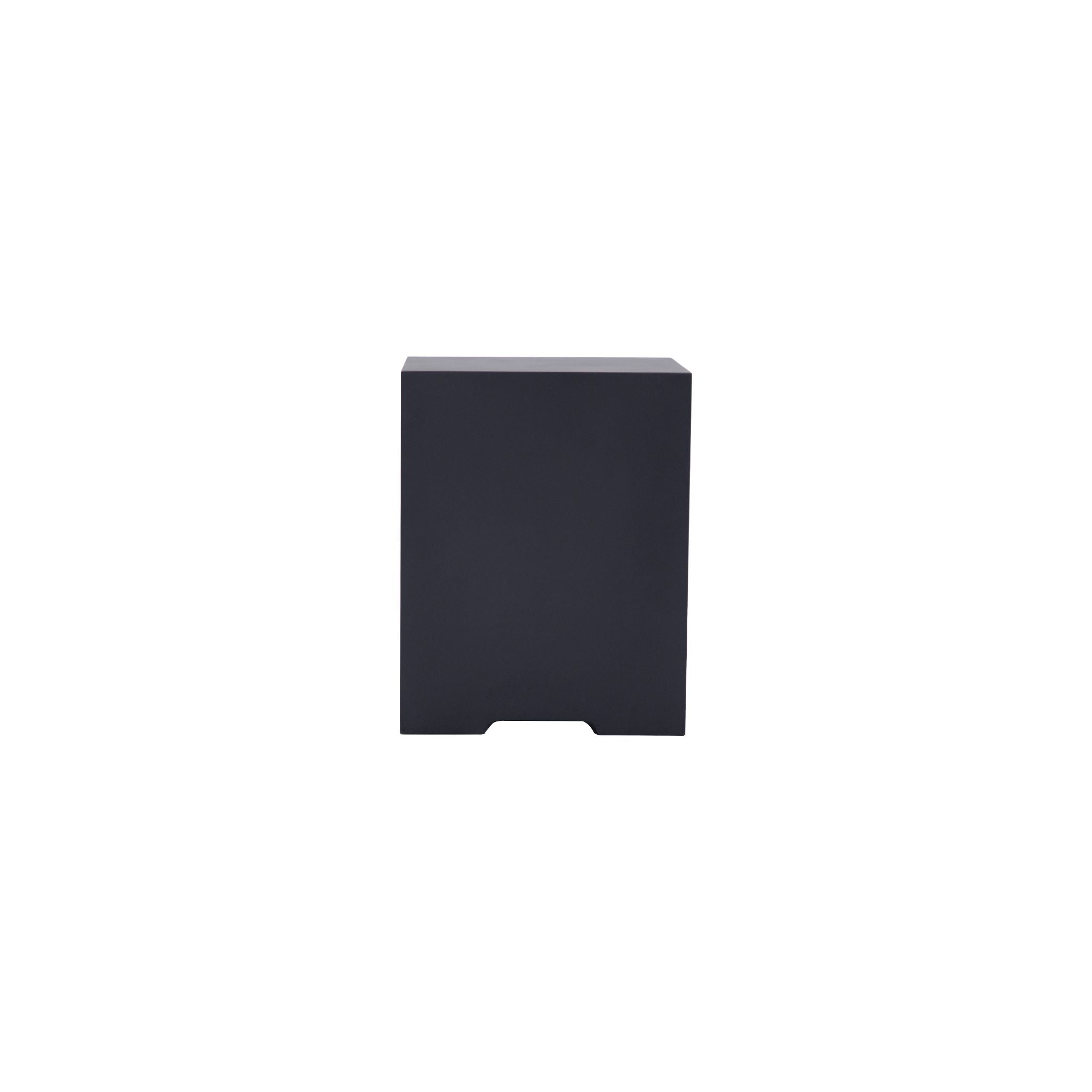 Square Tank Cover -20.0''H - Dark Gray