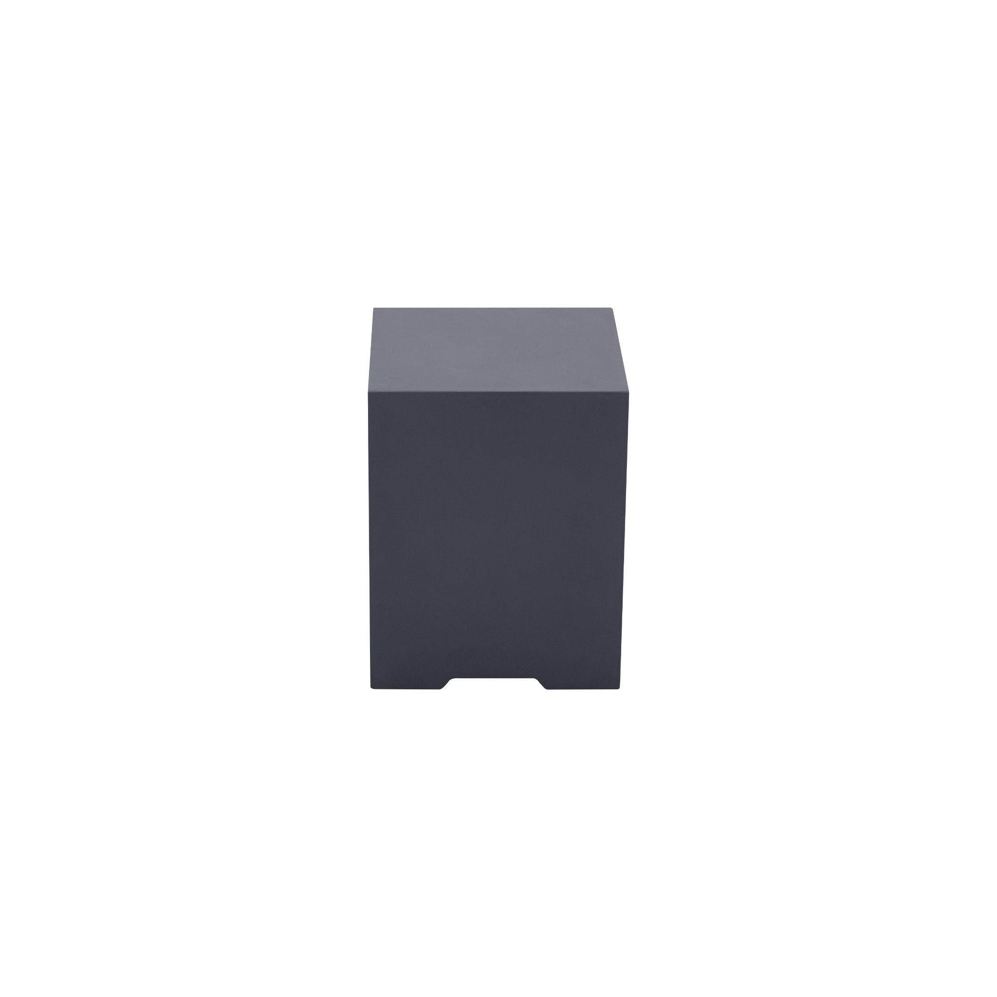 Square Tank Cover -20.0''H - Dark Gray