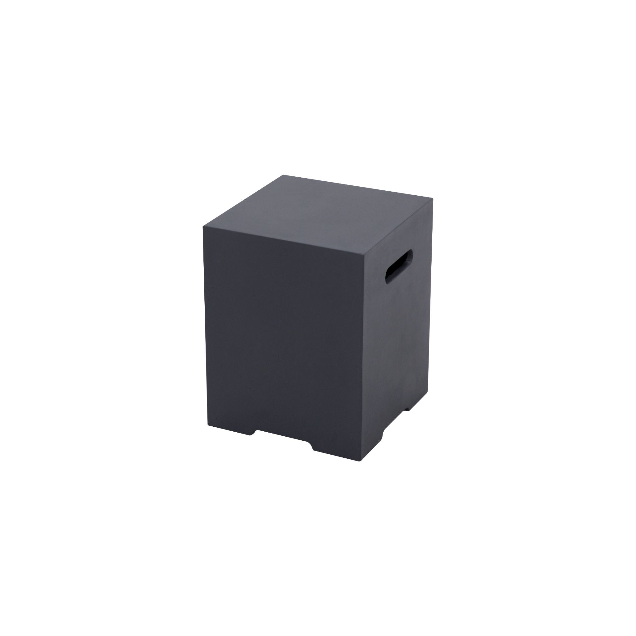 Square Tank Cover -20.0''H - Dark Gray