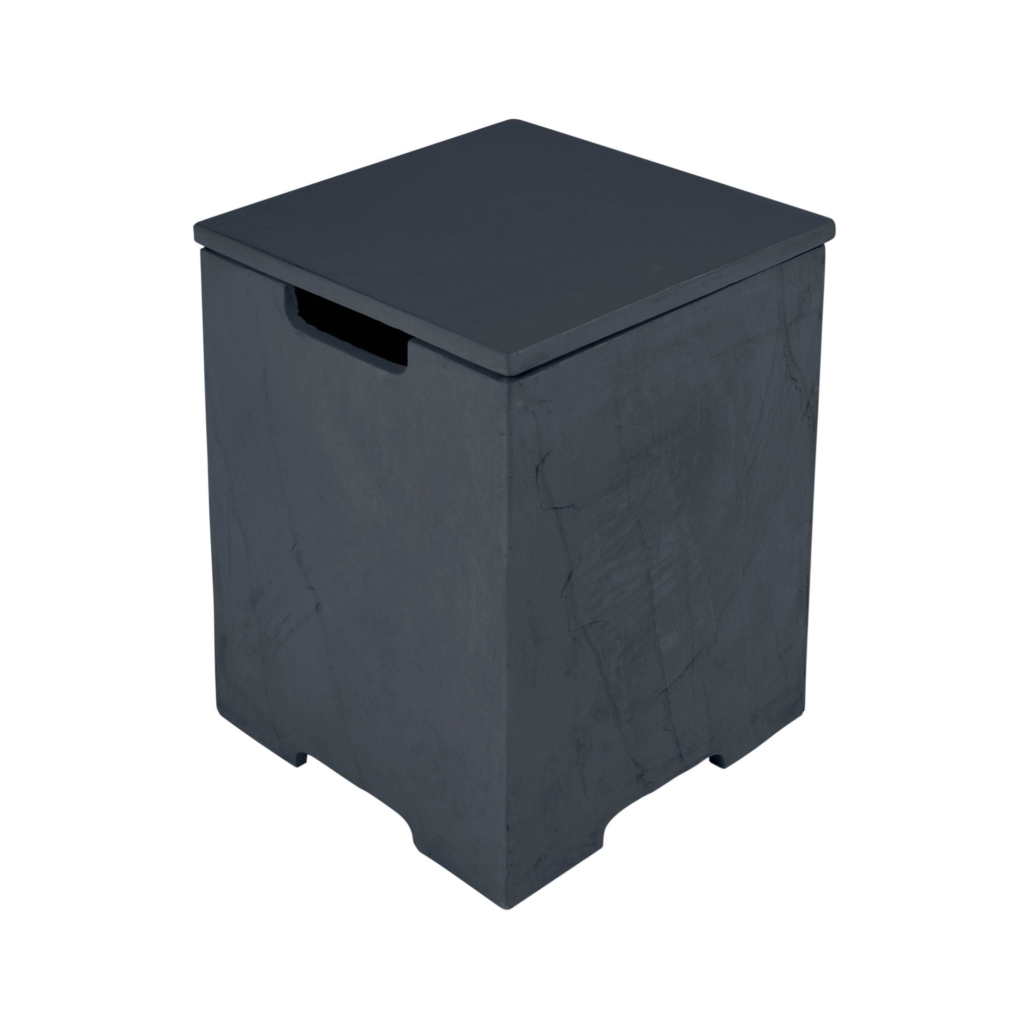 Square Tank Cover 15.9x15.9x20” - Slate Black