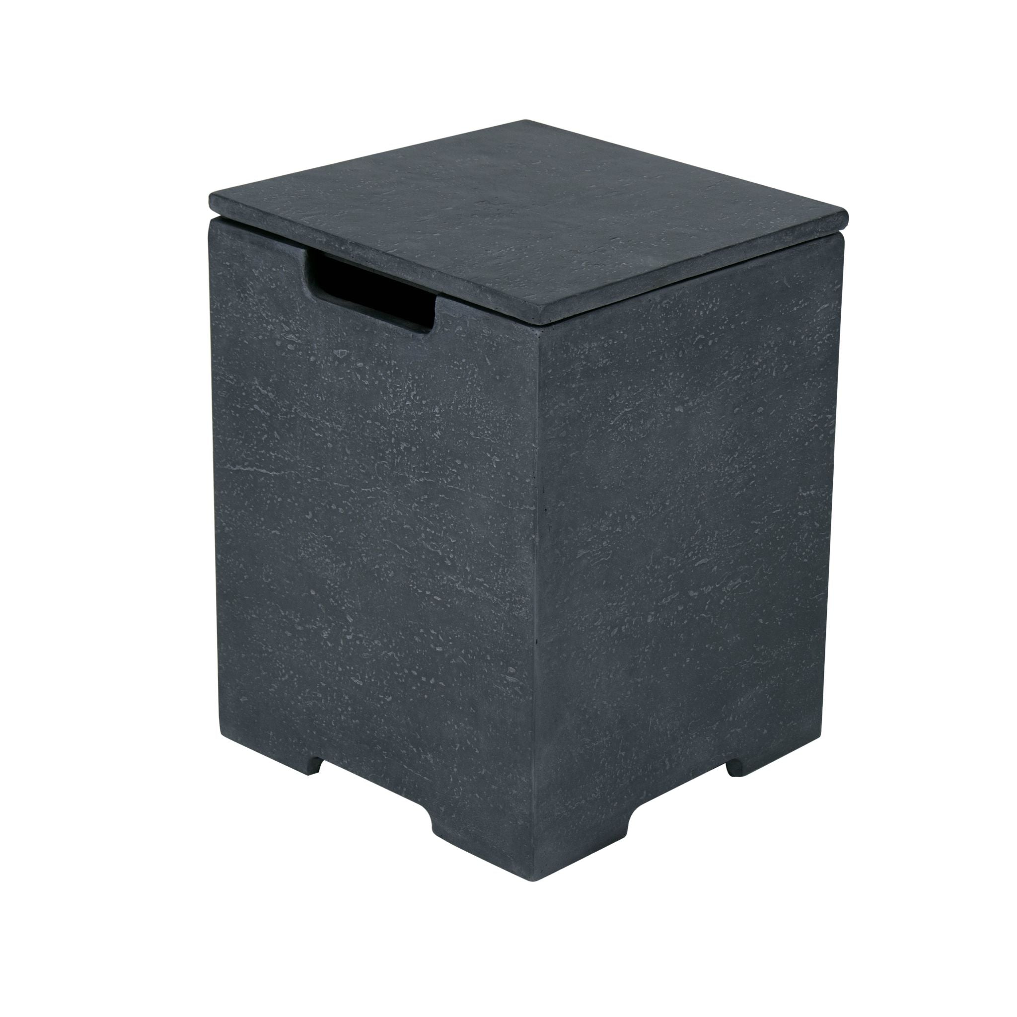 Square Tank Cover 15.9x15.9x20” - Slate Black