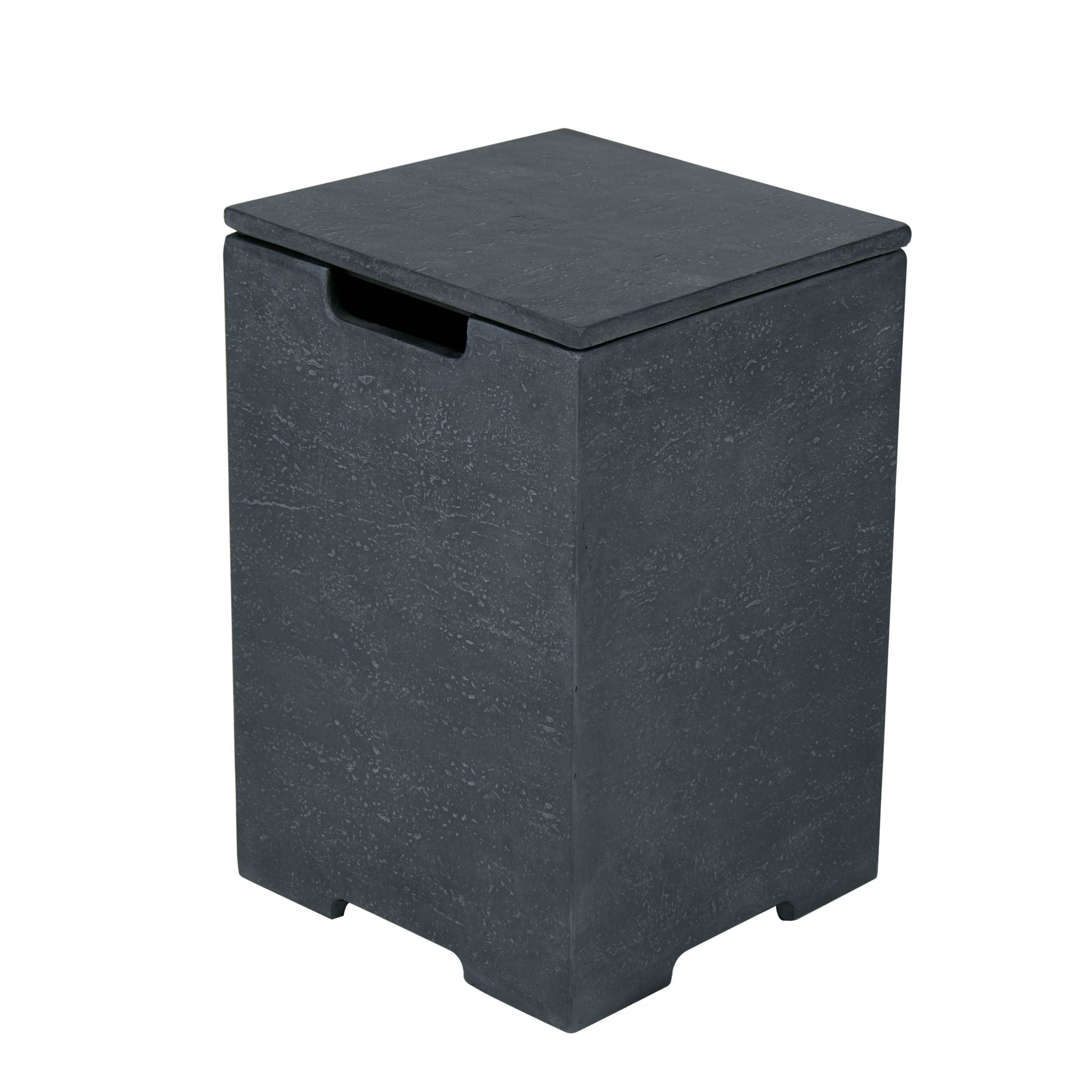 Square Tank Cover 15.9x15.9x25.4” - Slate Black