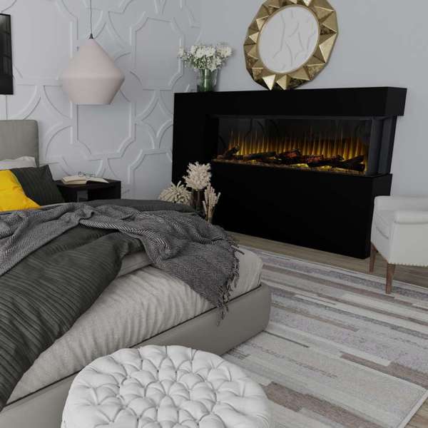 Dimplex - Ignite Ultra 60" Built-in Linear Electric Fireplace