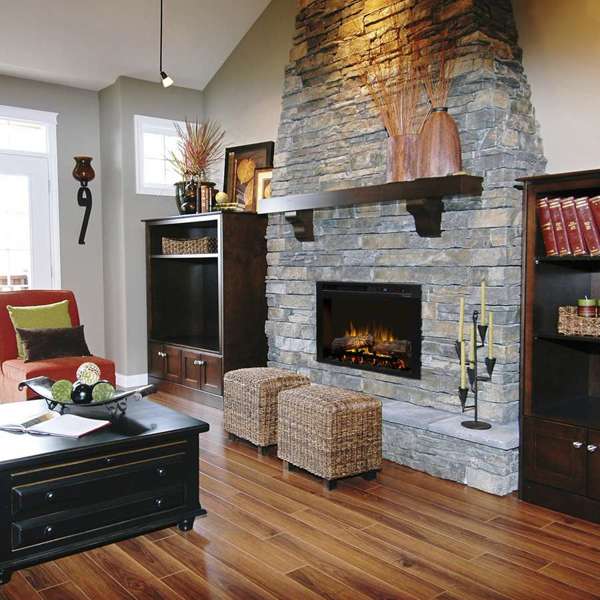 Dimplex - Nova 26" Plug-In Electric Firebox – With Logs